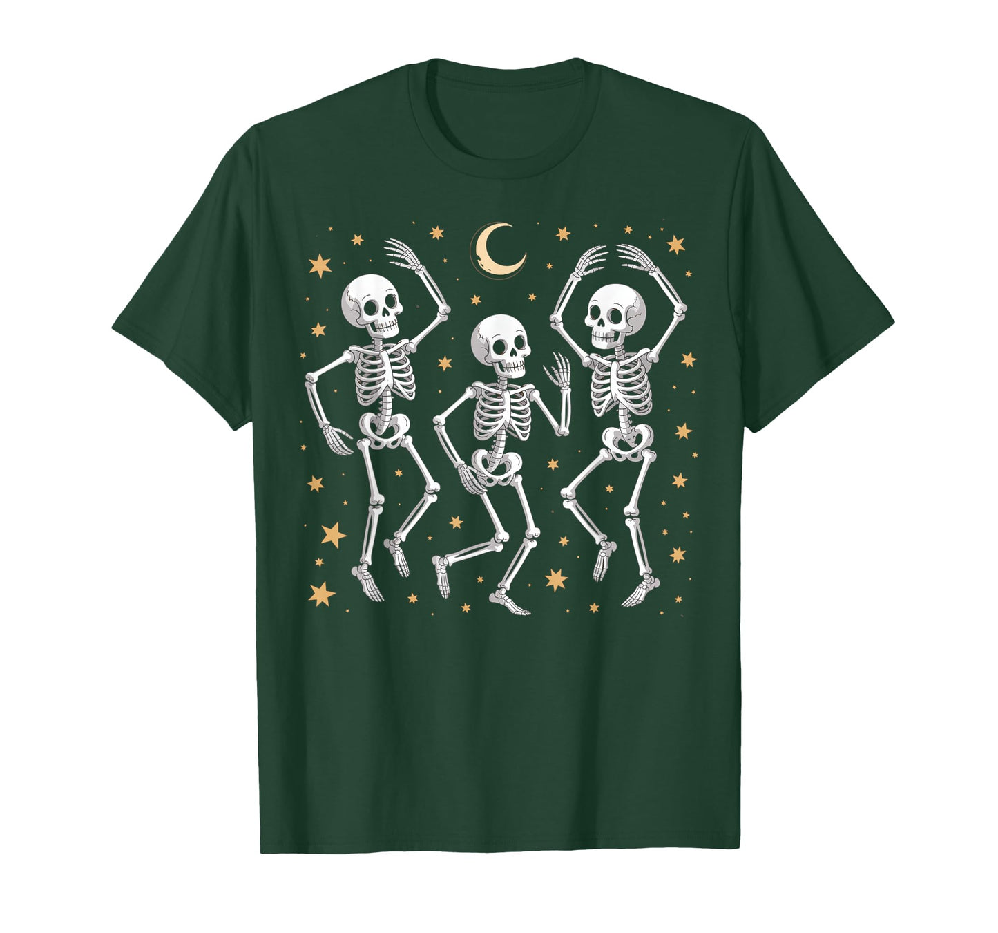 Halloween Party Skeletons Spooky Fun T-Shirt