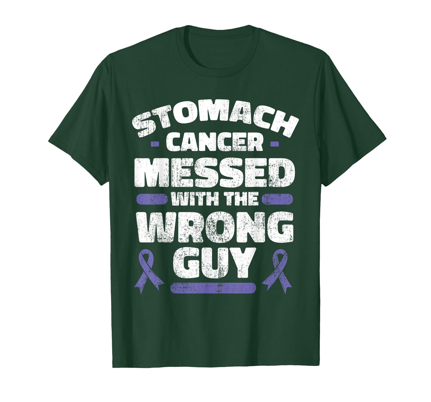 Stomach Cancer Messed With The Wrong Guy Shirt Gastric Gift T-Shirt