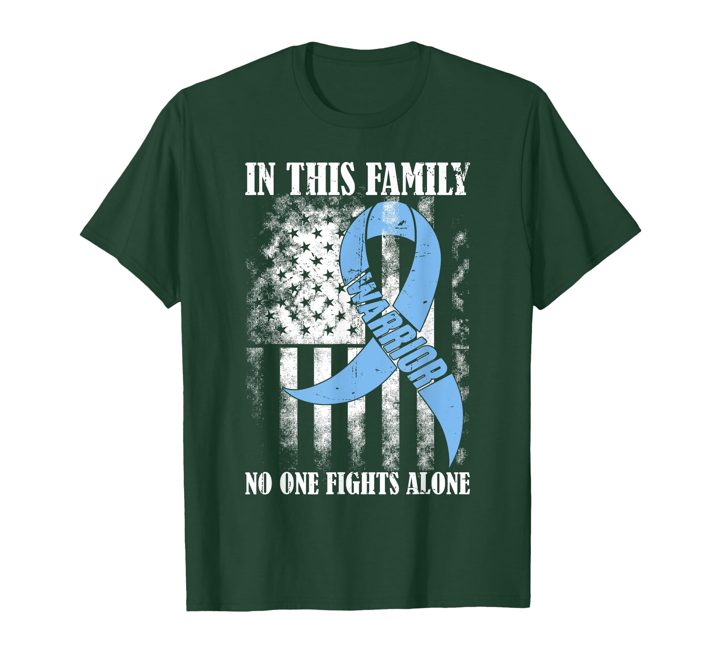 In This Family No One Fight Alone Prostate Cancer Awareness T-Shirt