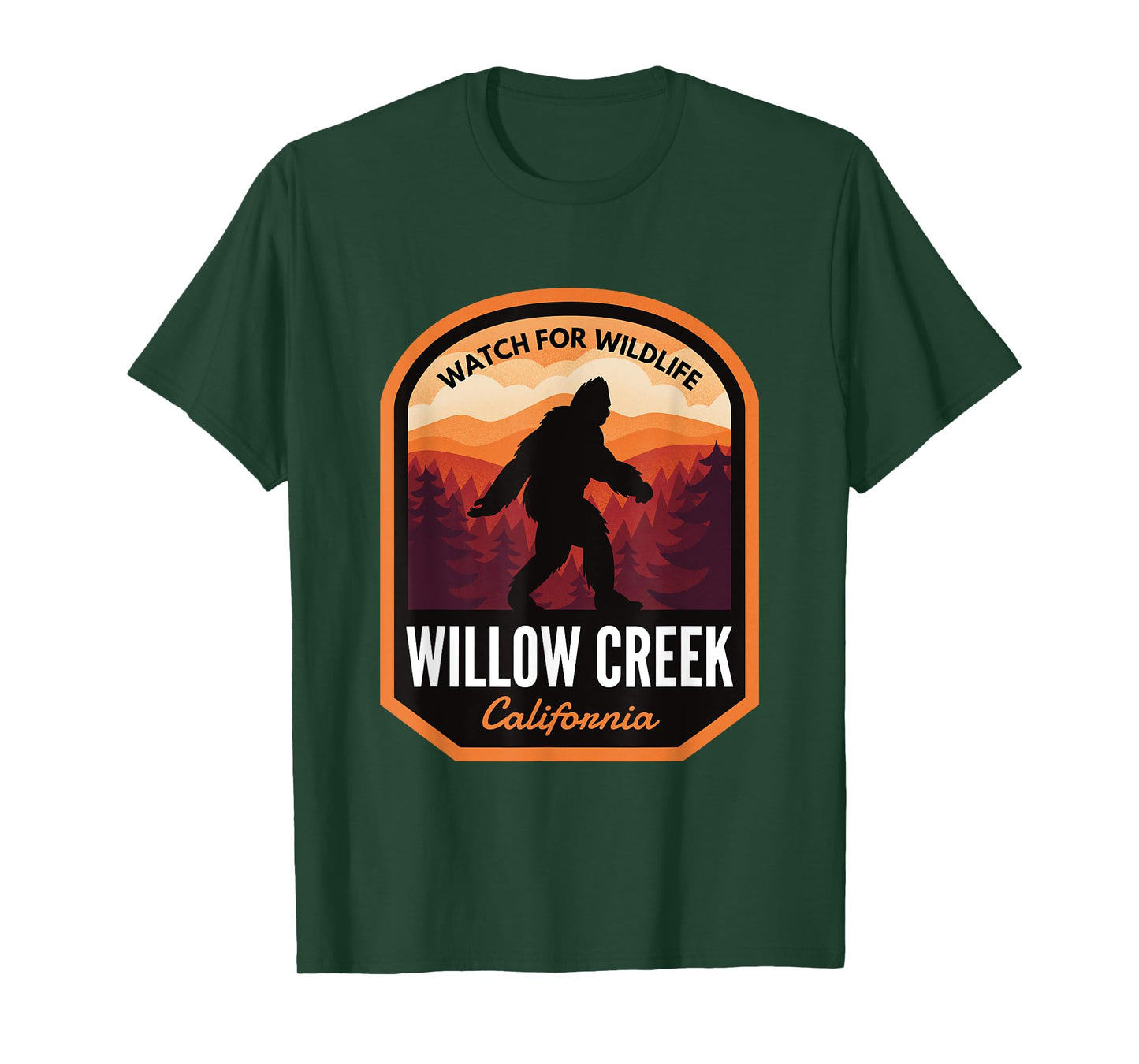 Willow Creek California Bigfoot T-Shirt