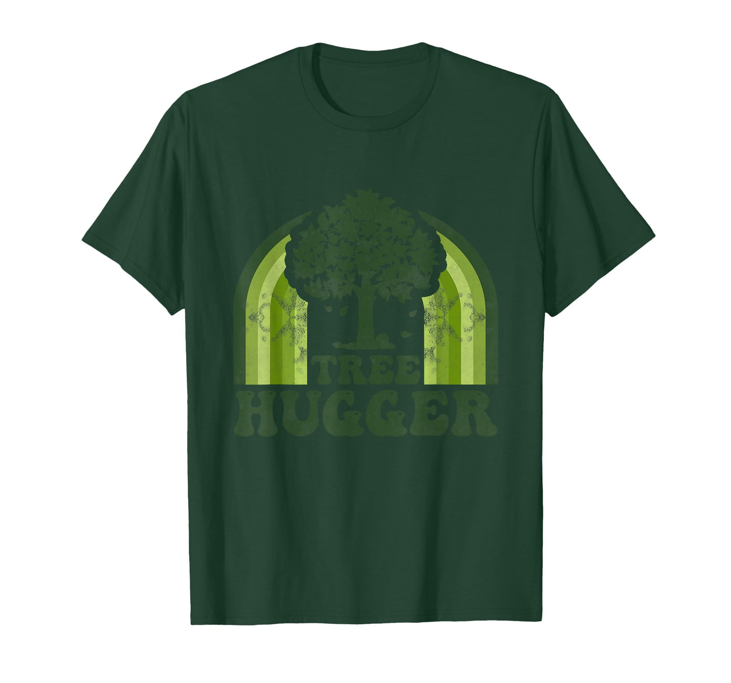 Tree Hugger Vintage Retro Nature Environmental Earth Day T-Shirt