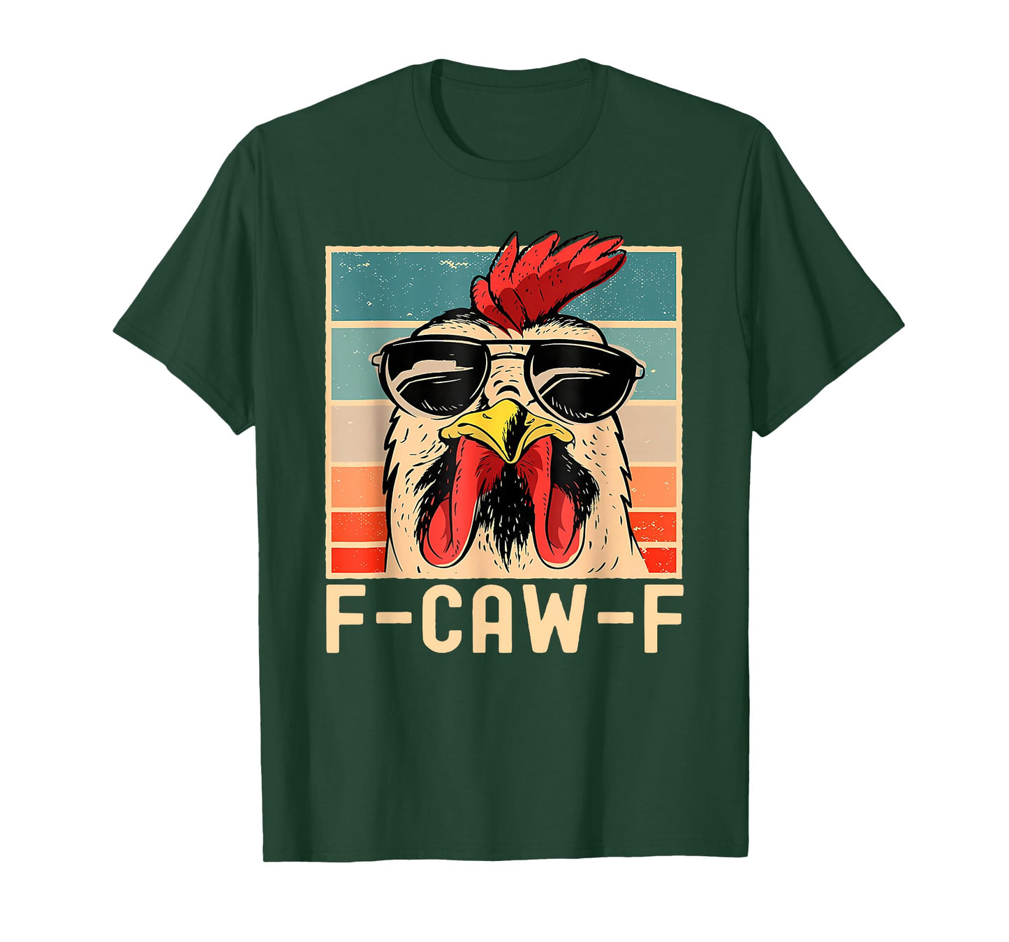 Funny F-Caw-F Chicken FCAWF Chicken T-Shirt