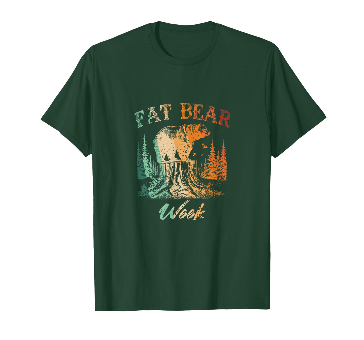 Fat Bear 2025 Fat Bear Week Protect Animal Lovers T-Shirt