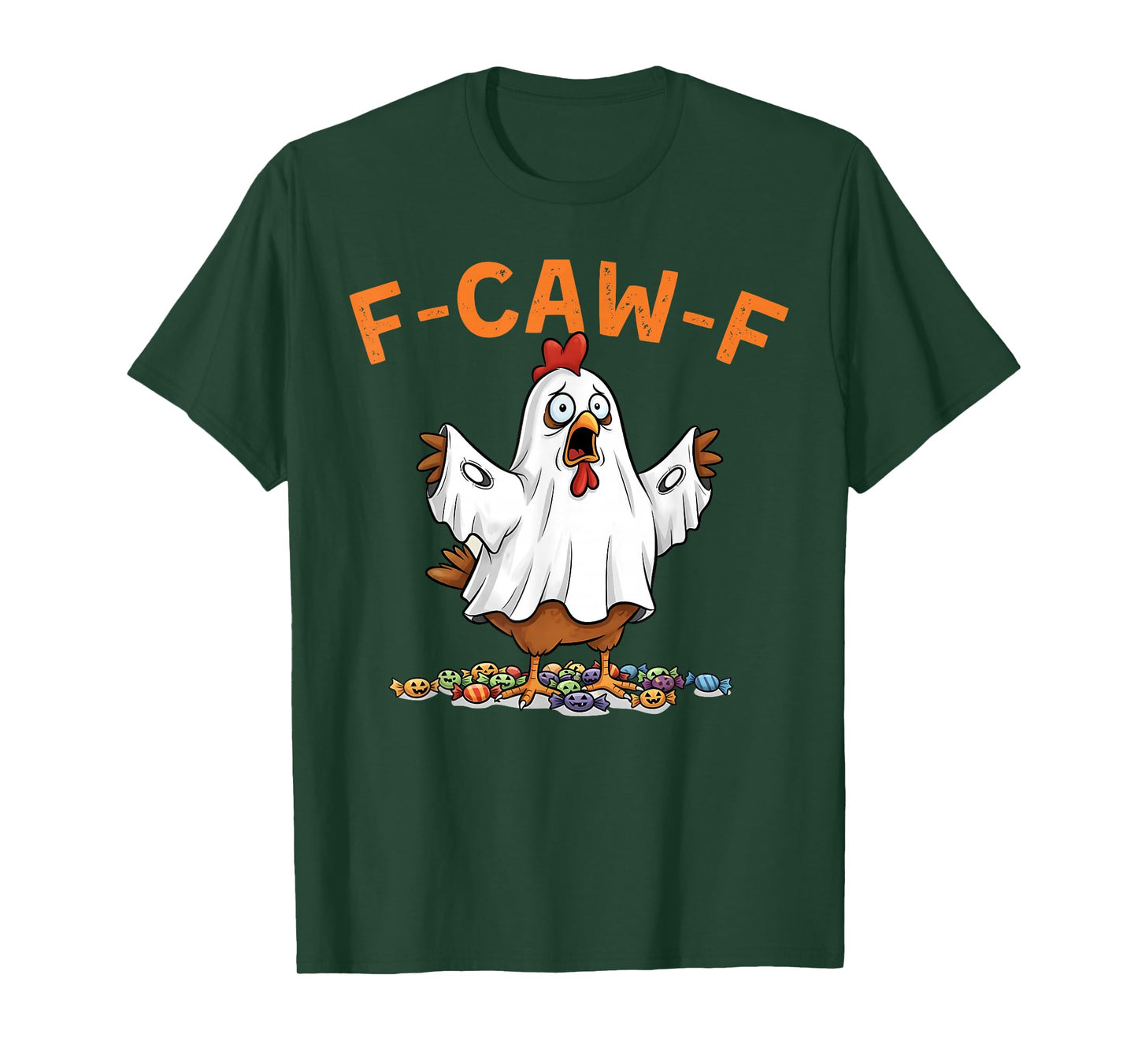 F-Caw-F Funny Chicken Humor Quote Rooster Meme T-Shirt