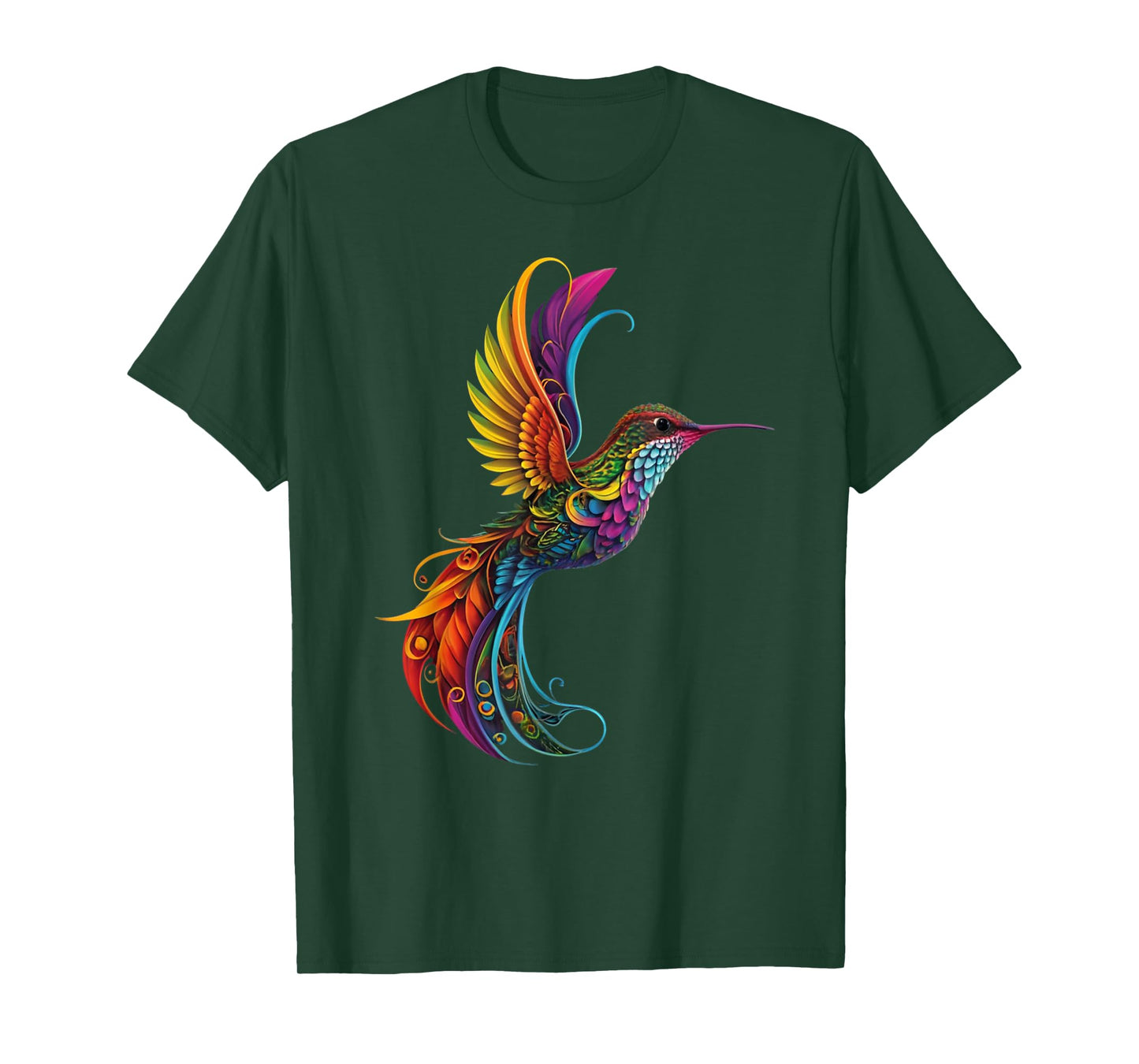 Hummingbird Native American Indian Tribal Indigenous Bird T-Shirt