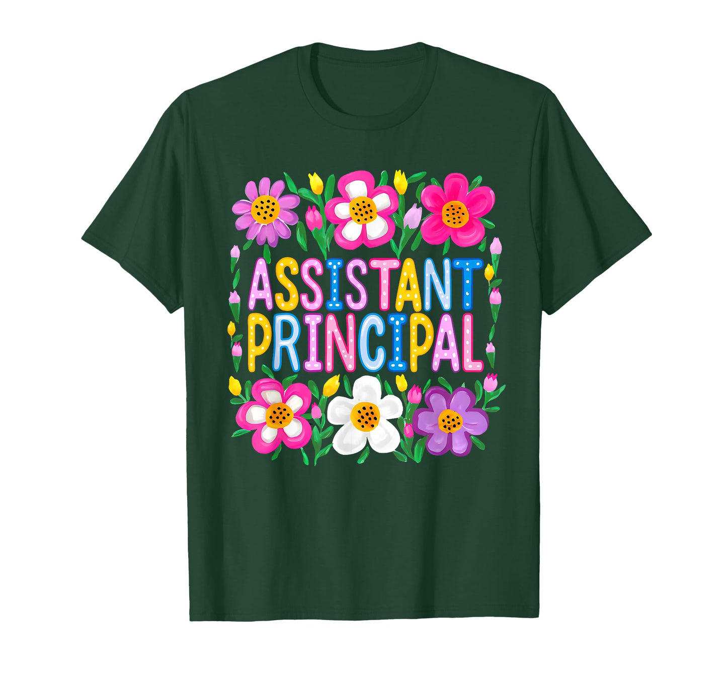 Assistant Principal Back To School Happy First Day Of School T-Shirt