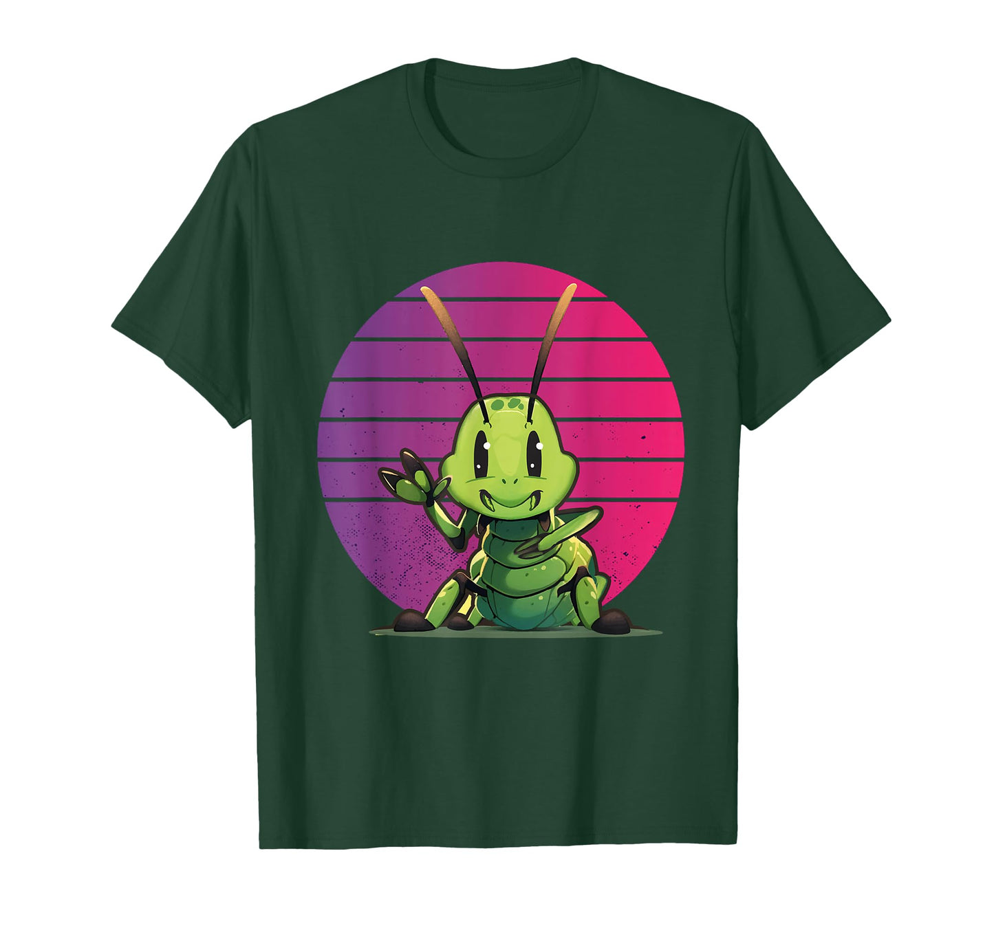 Peace Love Cricket Insects Peace Hand Bug Insect Nature T-Shirt