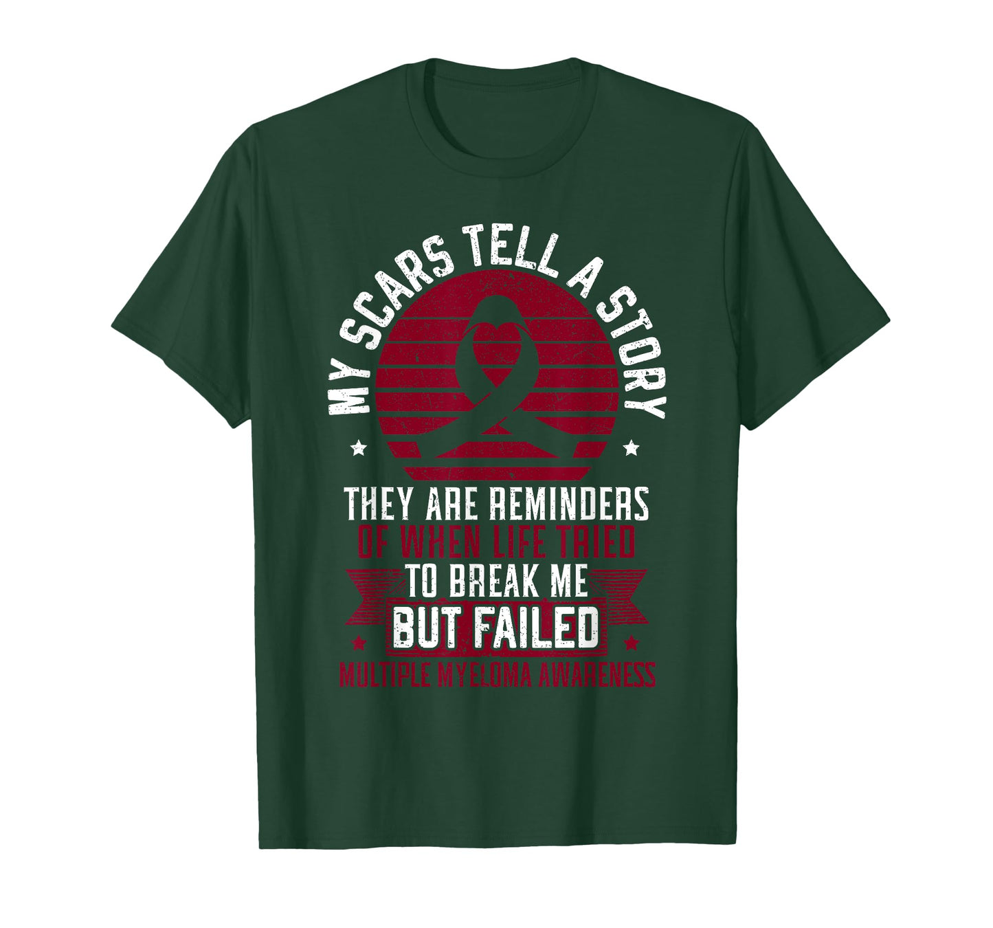 Multiple Myeloma Warrior Myeloma Cancer Awareness T-Shirt