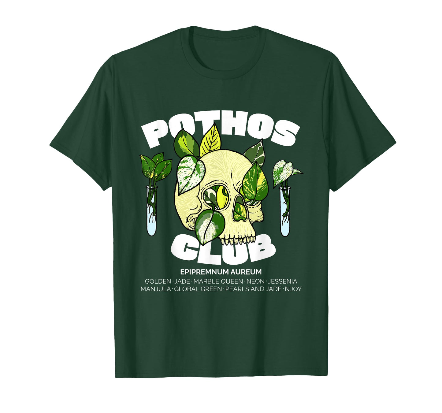 Pothos Plant Design for Houseplant Collectors & Gardeners T-Shirt