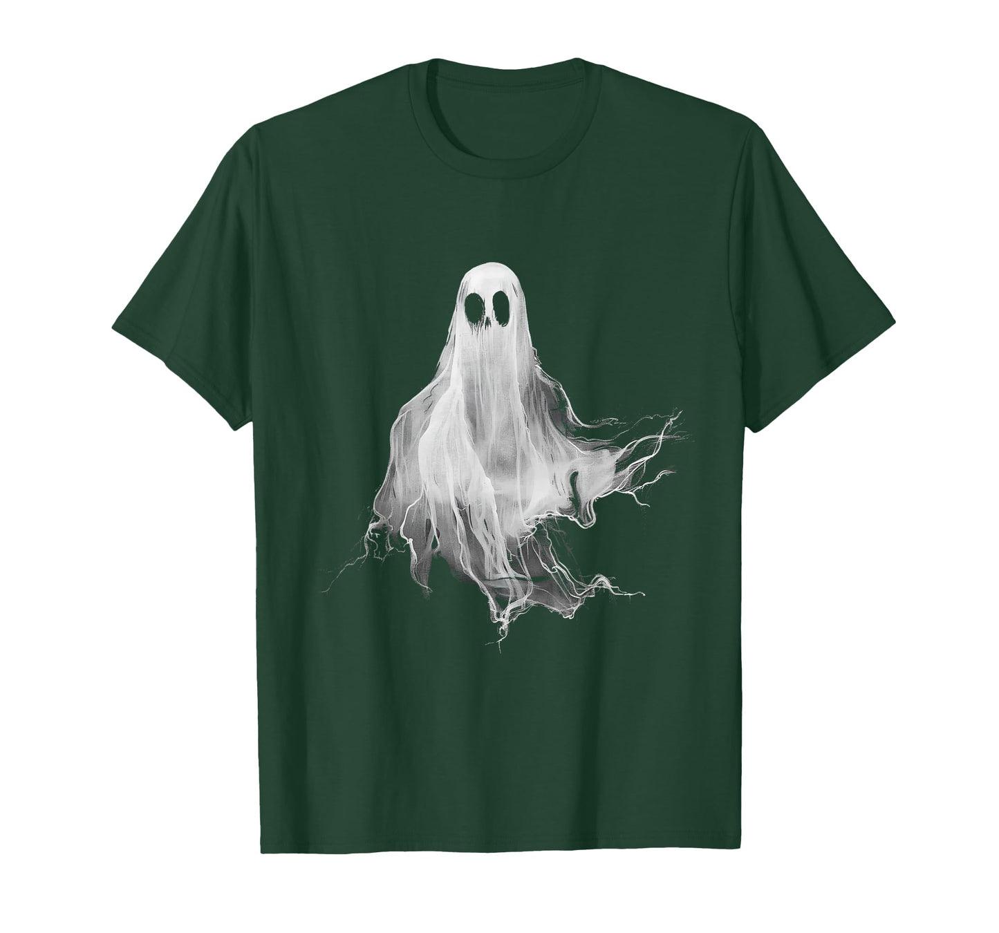 Ghost Horror Spooky Spirit Scary Halloween Goth Aesthetic T-Shirt