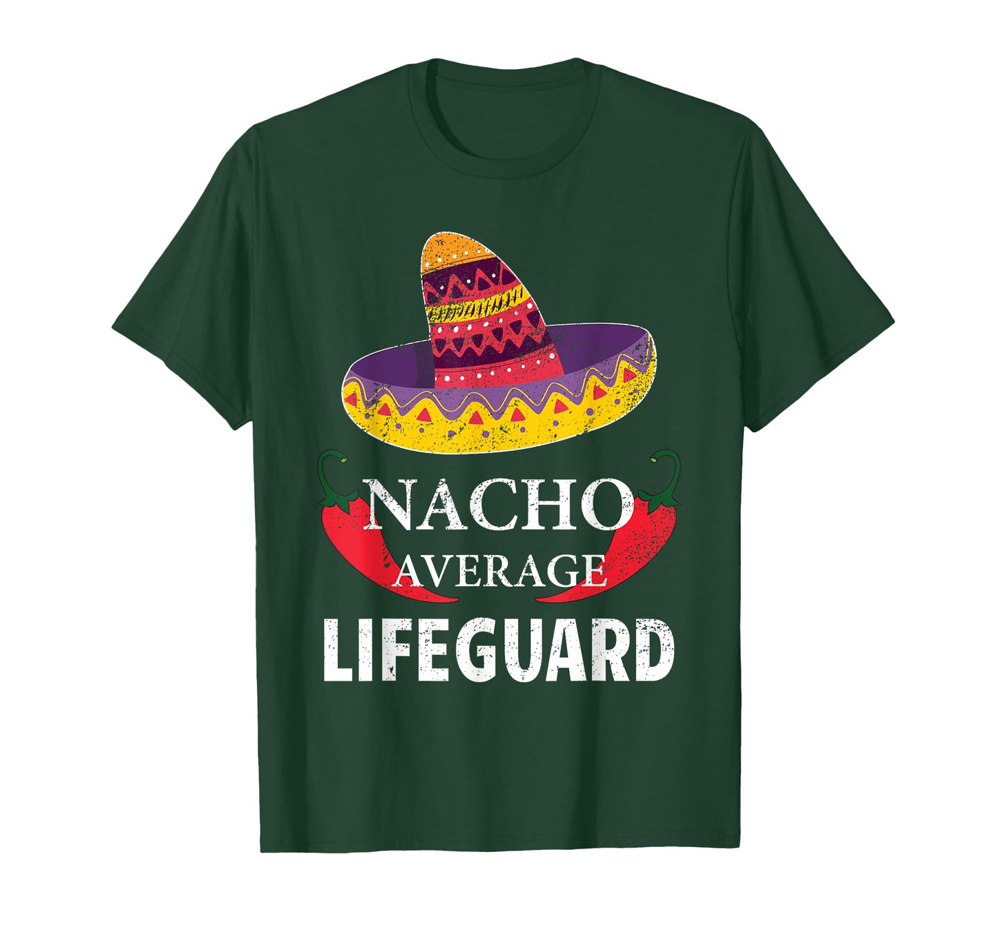 Nacho Average Lifeguard Cinco De Mayo Sombrero Funny T-Shirt T-Shirt