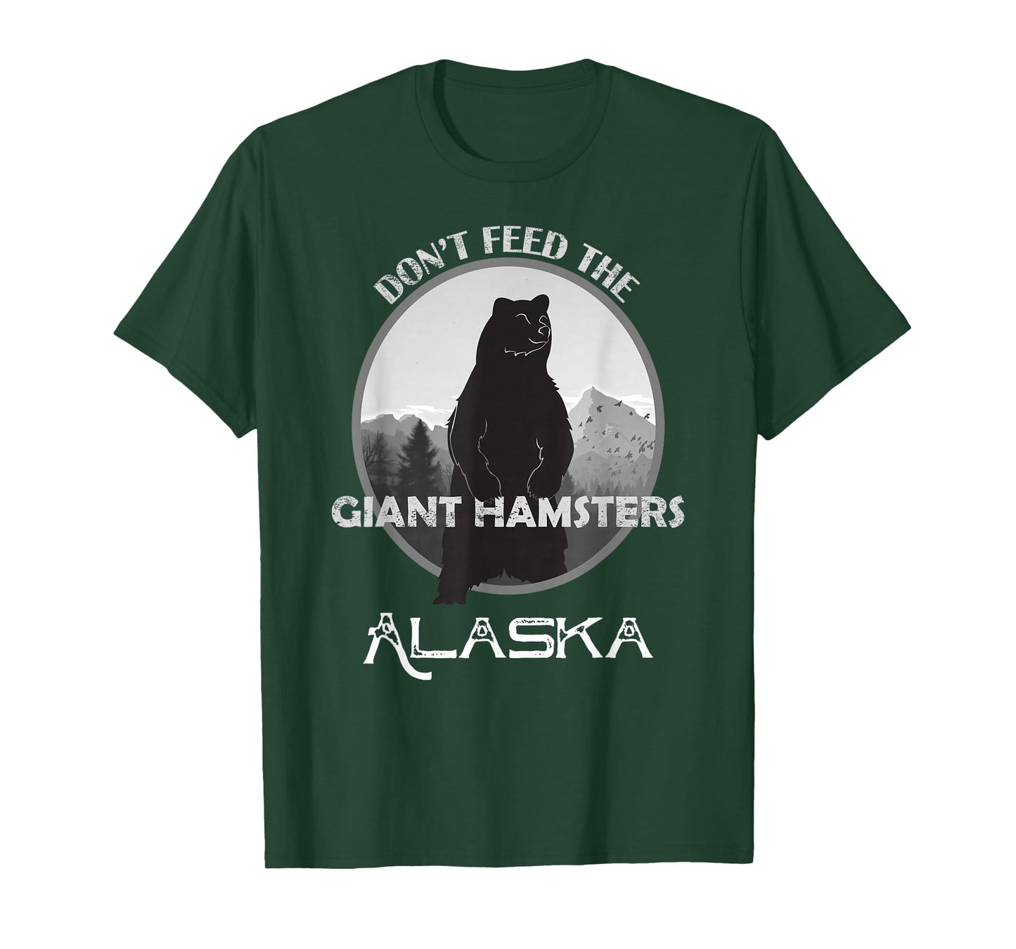 Funny Alaska Grizzly Bear Gift Kodiak Grizzlies Souvenir T-Shirt