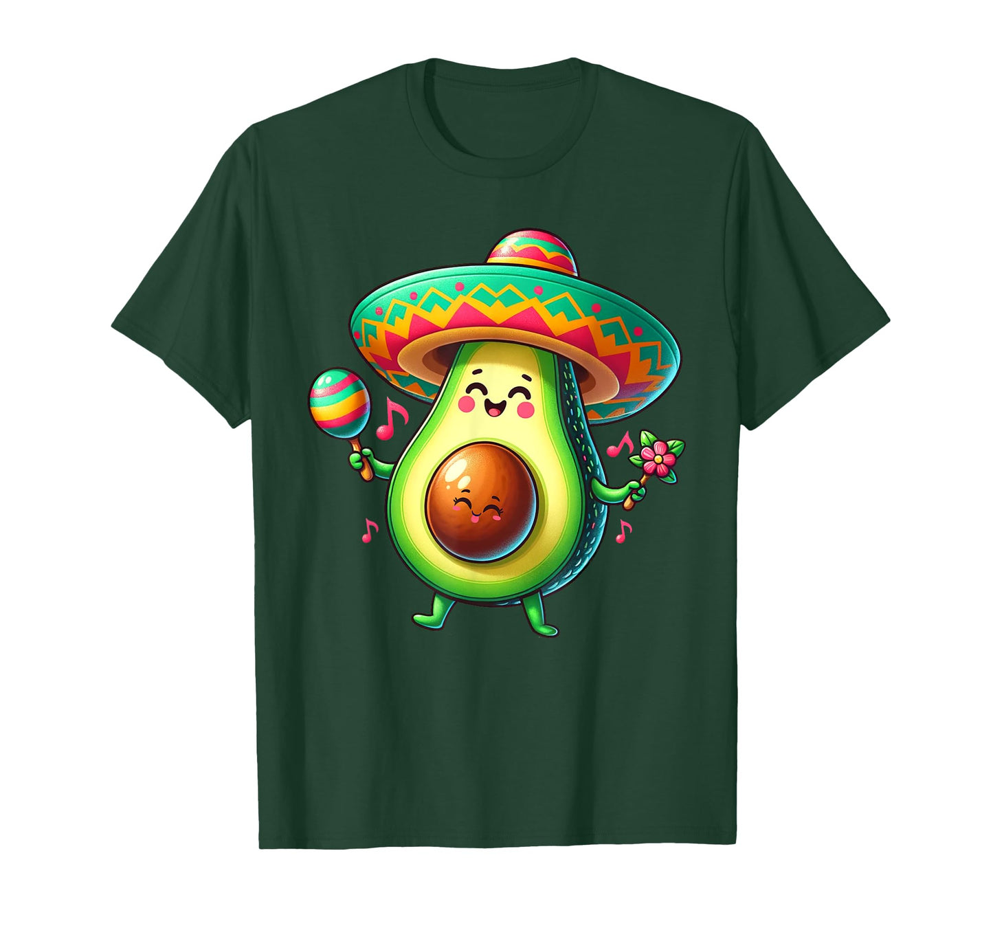 Pregnancy mom to be Avocado Pregnant Mamacado Cinco De Mayo T-Shirt
