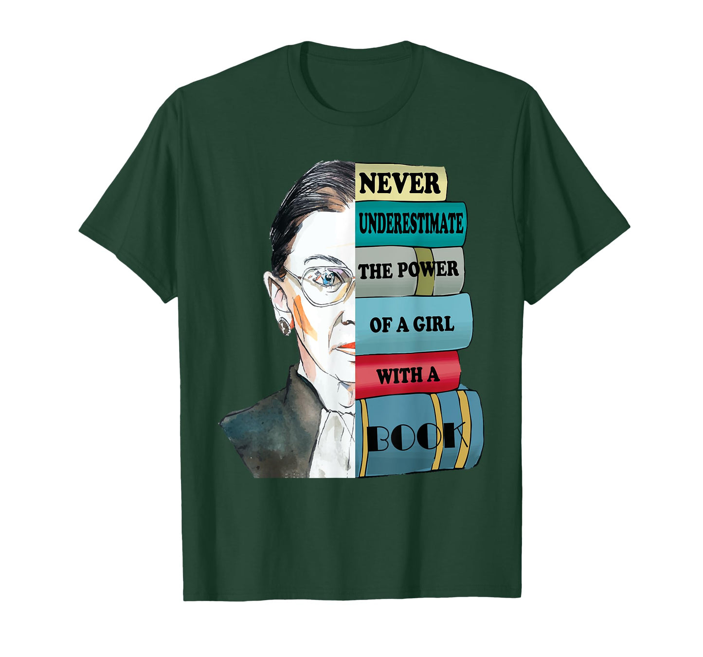 Ruth Bader Ginsburg Costume Top Liberal Feminists Kids Women T-Shirt