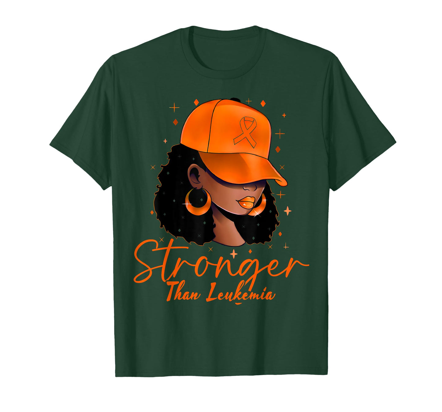 Stronger Than Leukemia Cancer Awareness T-Shirt