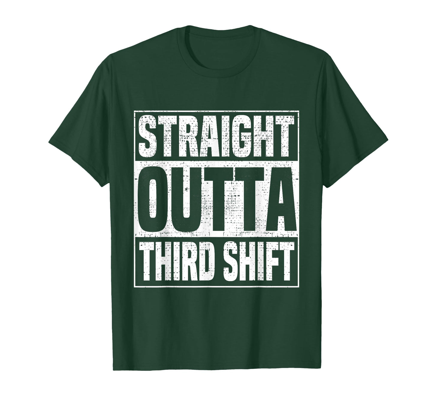 Funny Night Shifters 3rd Shift Work Midnight Crew Third T-Shirt