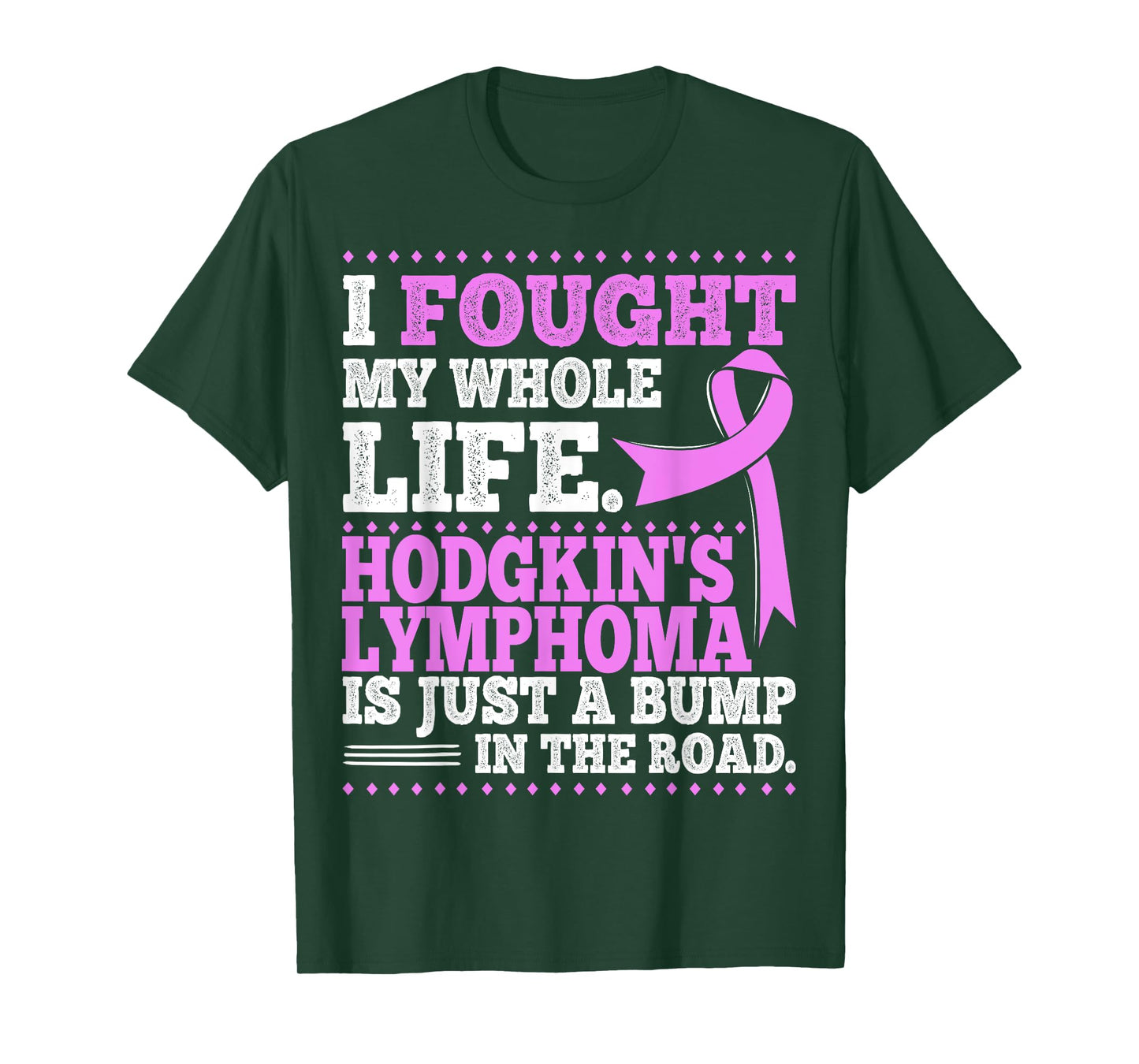 Hodgkin's Disease Survivor Lymphoma Awareness T Shirt T-Shirt