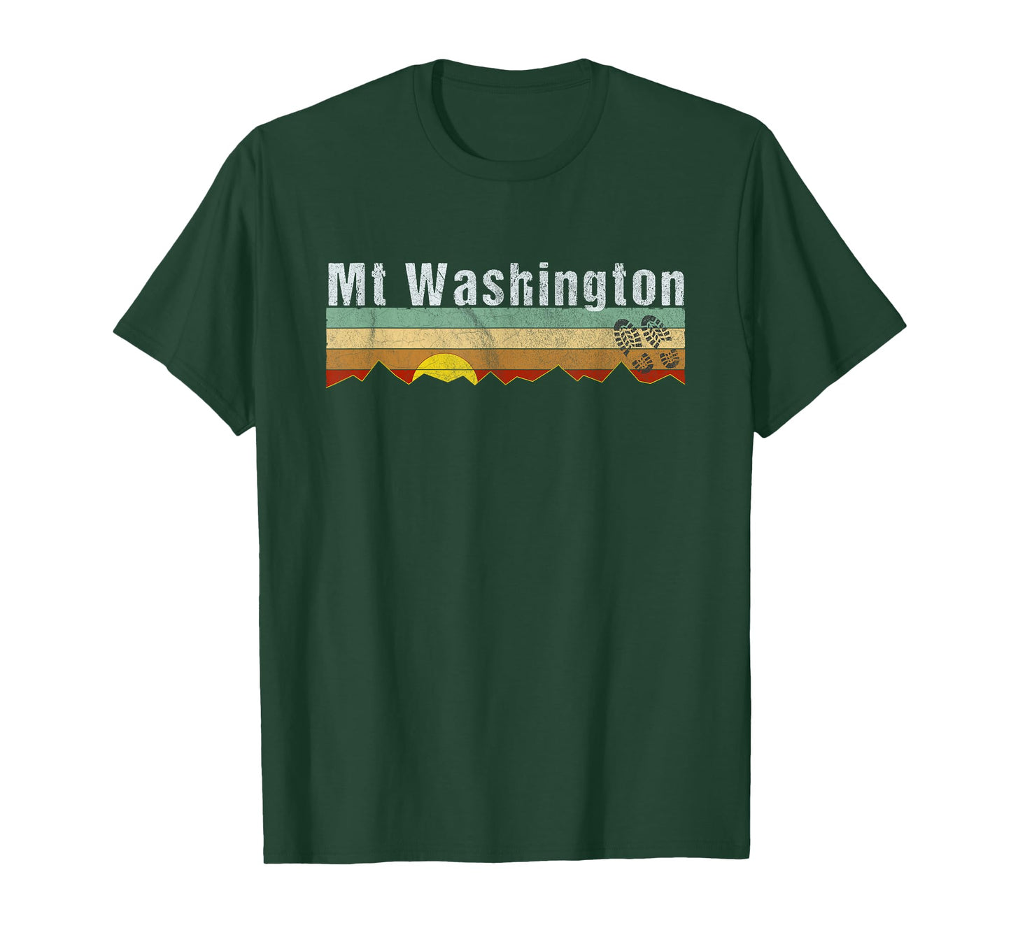 Mt Washington T-Shirt- Vintage Mt Washington Hiking Tee Gift T-Shirt