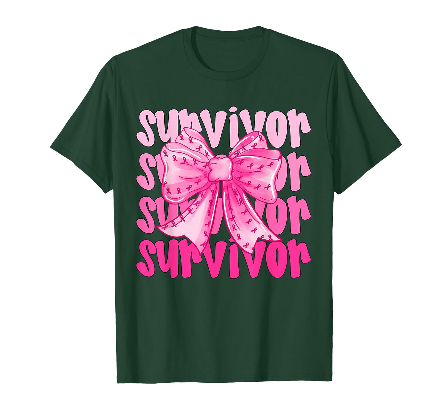 Breast Cancer Survivor I Won Pink Ribbon Awareness Women T-Shirt