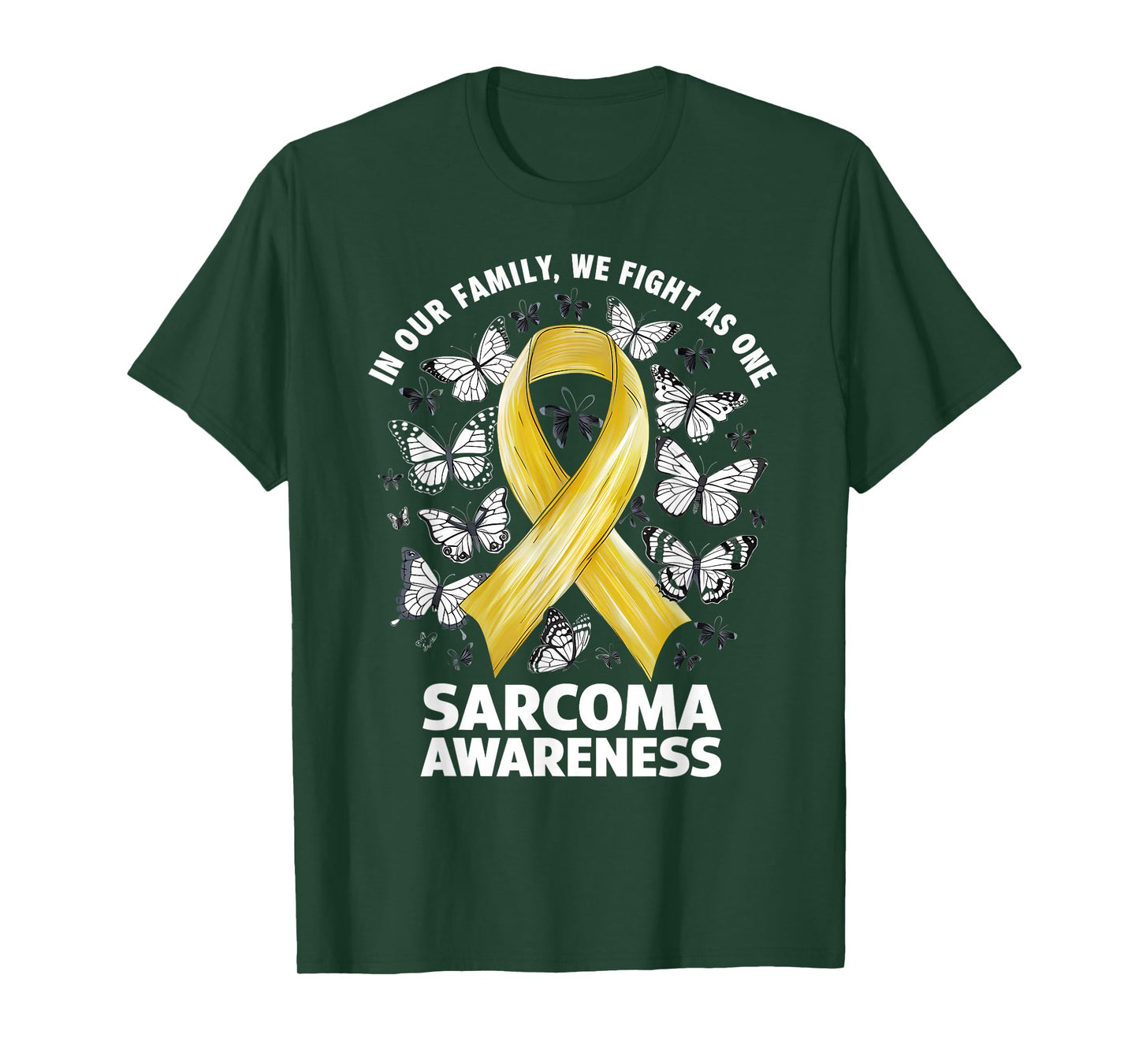 Sarcoma Cancer Survivor Sarcoma Awareness We Fight As One T-Shirt