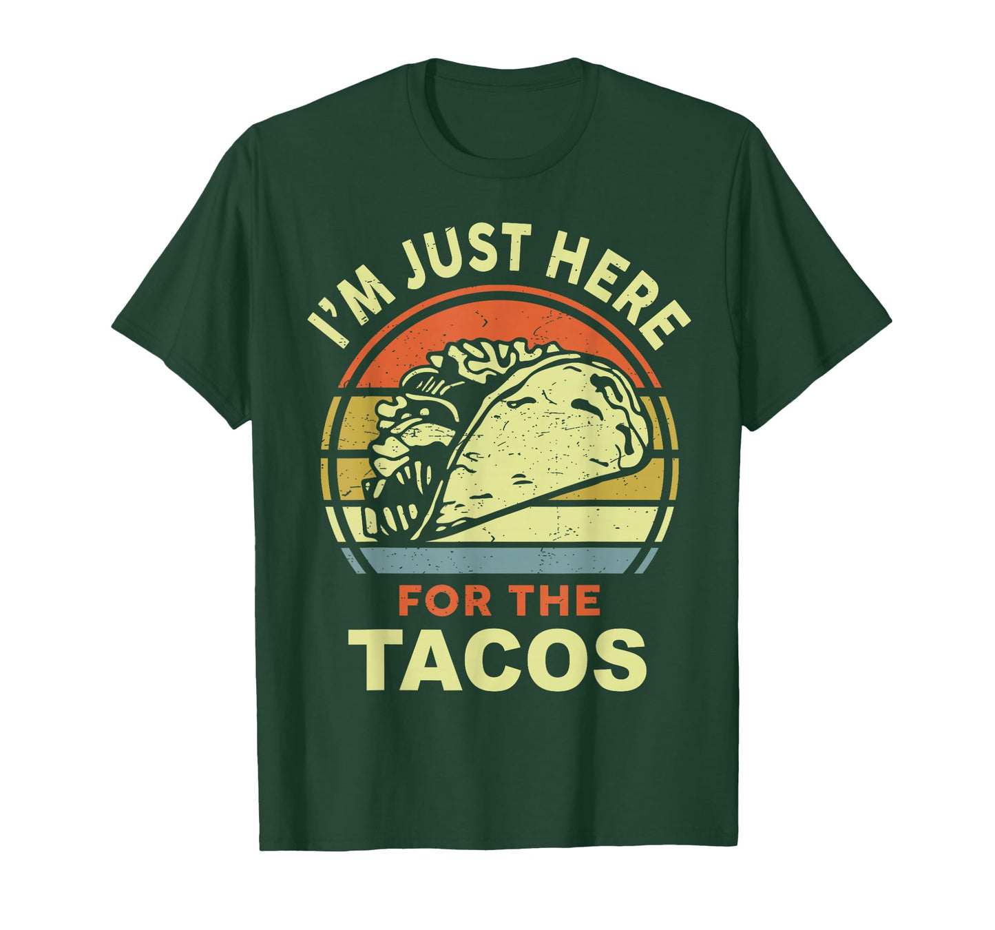 Funny Just Here For Tacos Cinco Mayo Mexican Tuesday Women T-Shirt