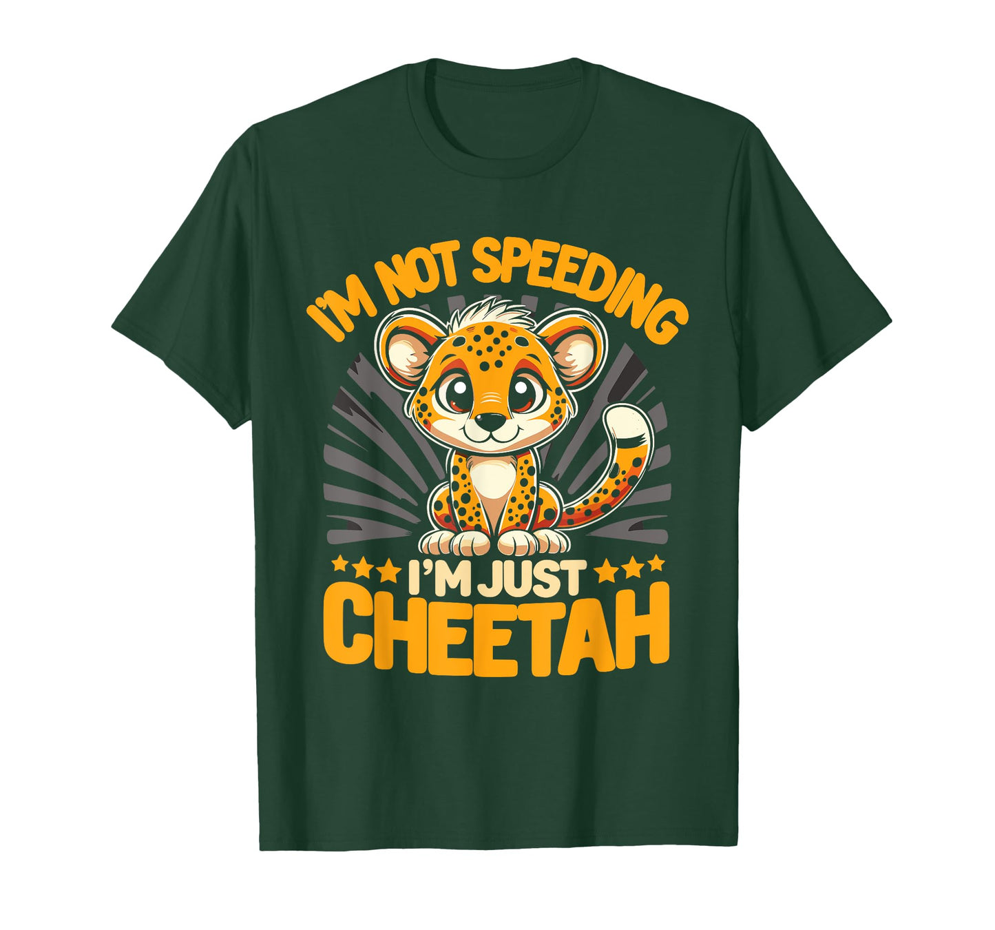 Cheetah Lover Cheetah Leopard I'm Just A Cheetah T-Shirt