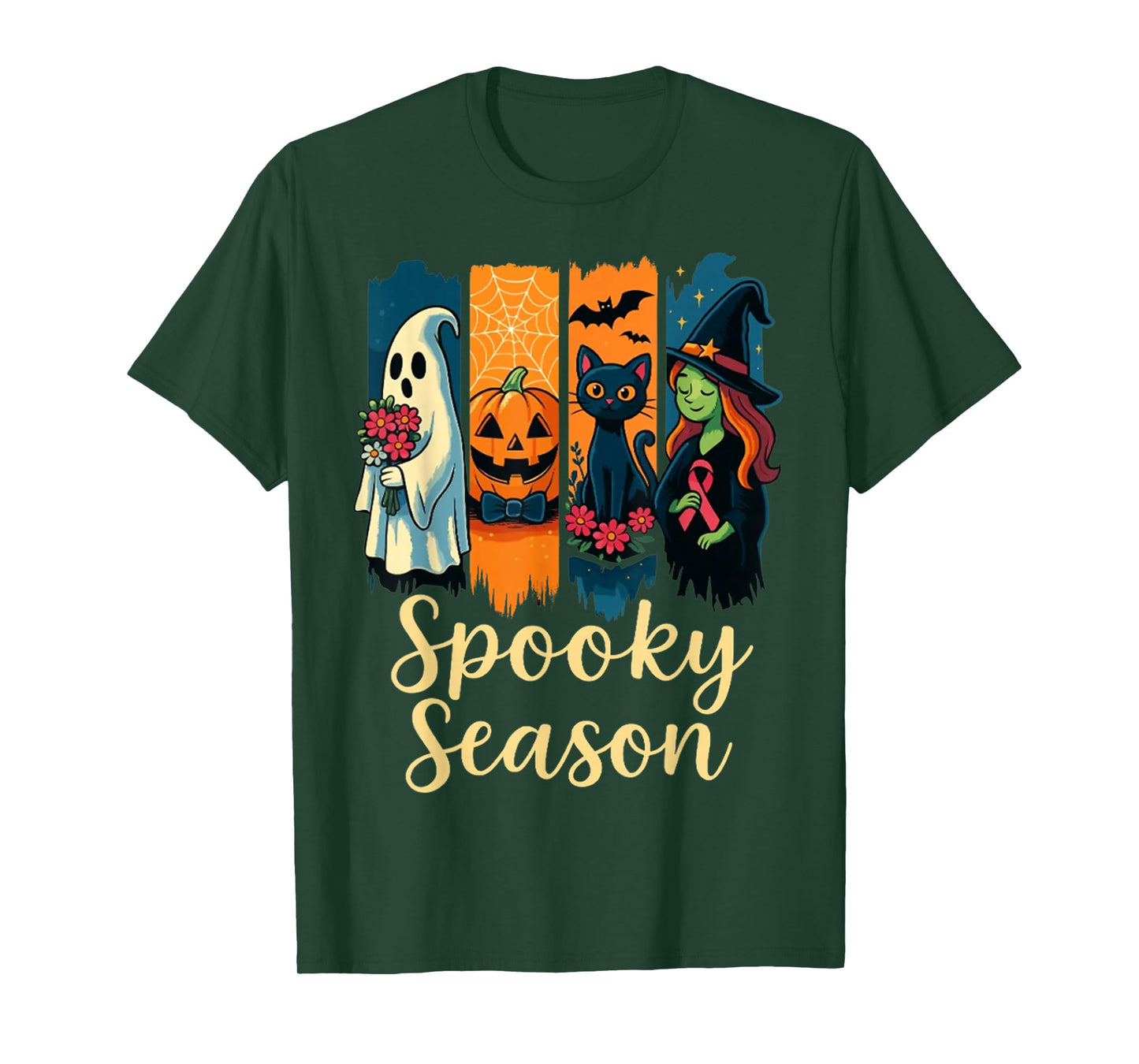Vintage Halloween Costume Spooky Season T-Shirt