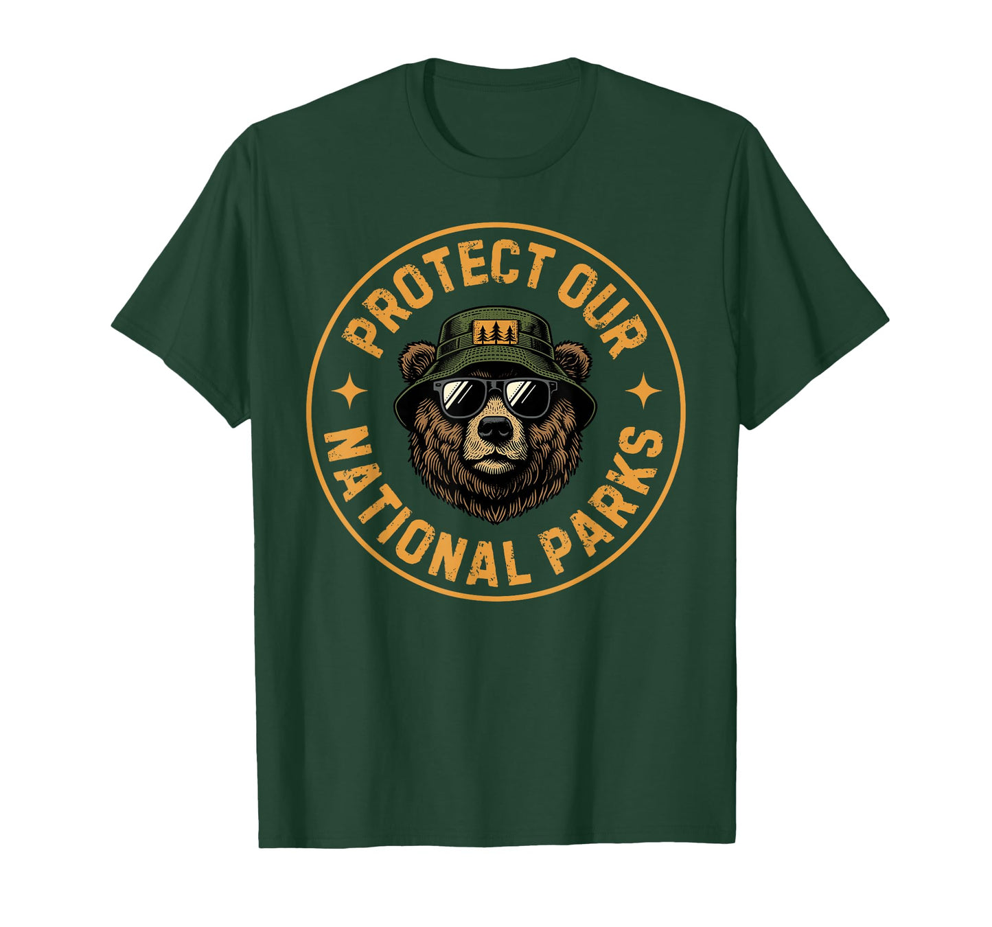 Protect Our National Parks Nature Lovers Retro Conservation T-Shirt