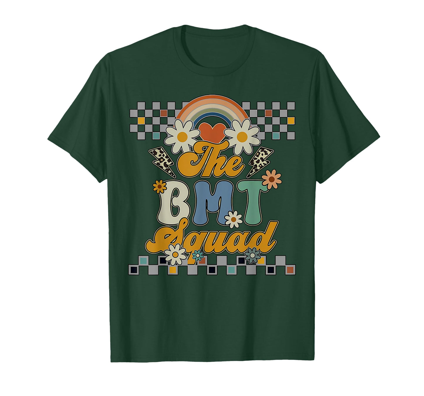 Groovy BMT Squad Bone Marrow Transplant Nurse RN Nursing T-Shirt