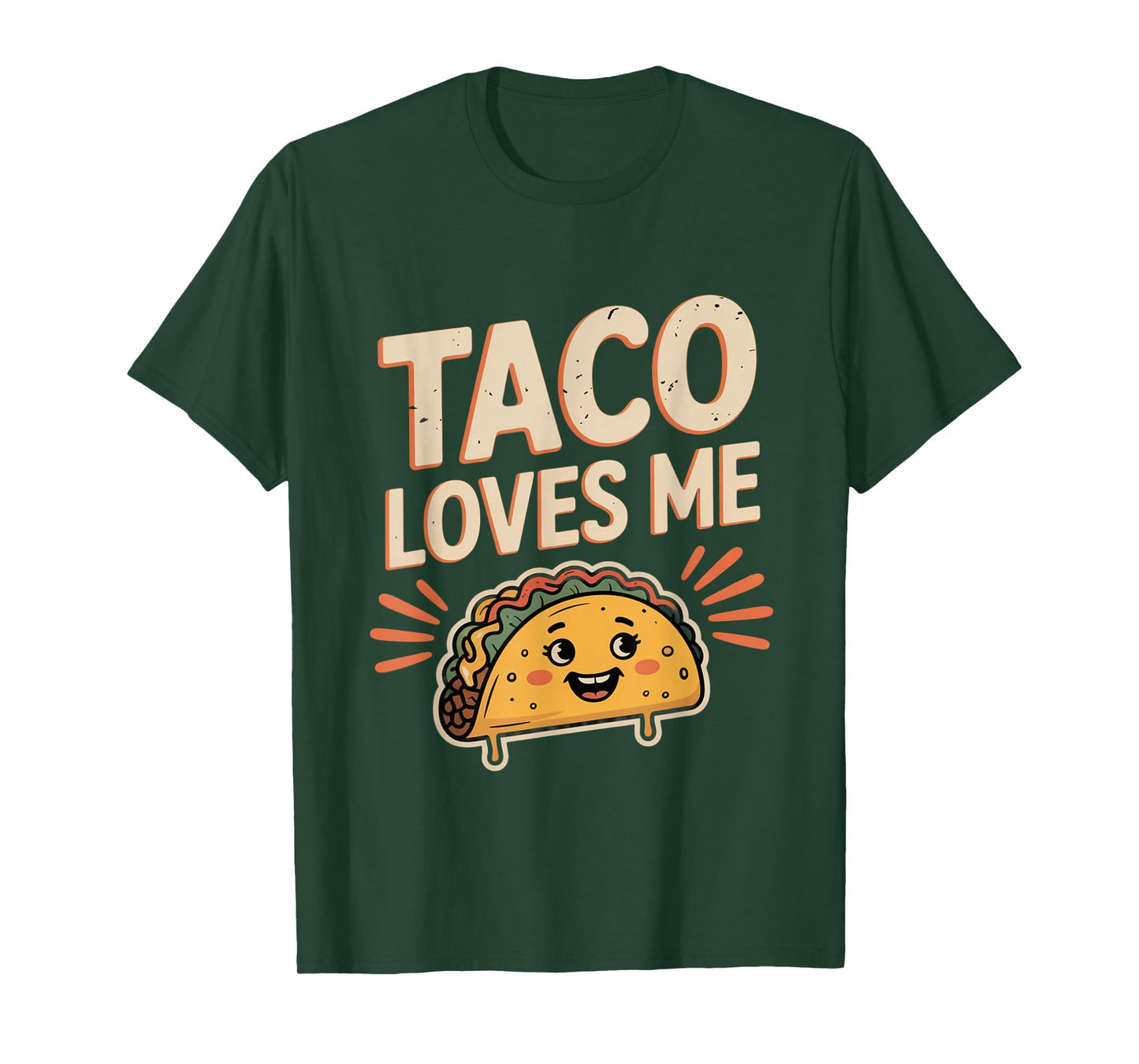 Funny Taco Memes Taco Loves Me Tacos Love Funny Taco Sayings T-Shirt
