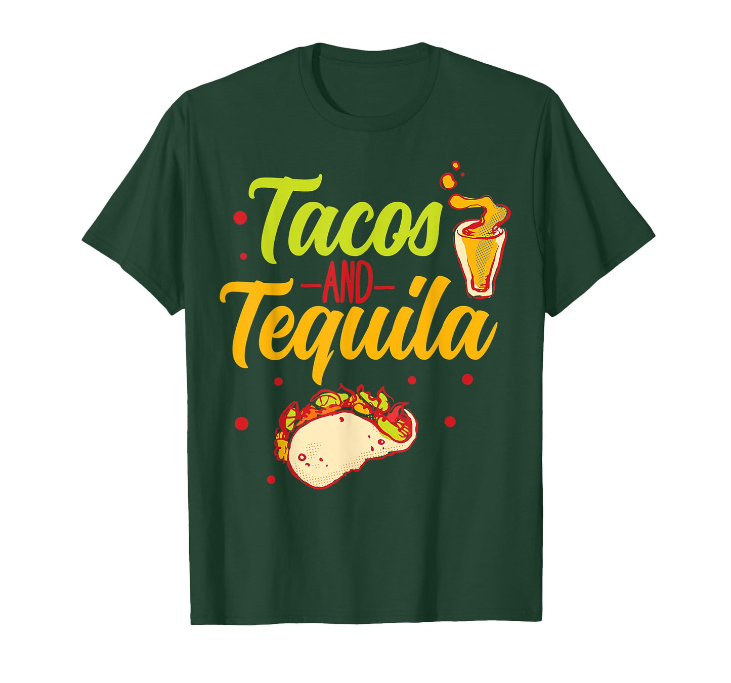 Tacos And Tequila Cinco De Mayo T-Shirt