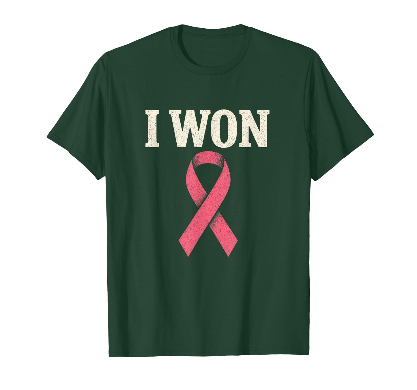I Won - Breast Cancer Awareness Survivor T-Shirt