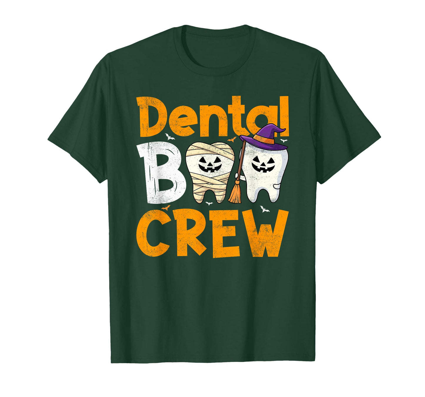 Dental Boo Crew Teeth Dentist Halloween T-Shirt