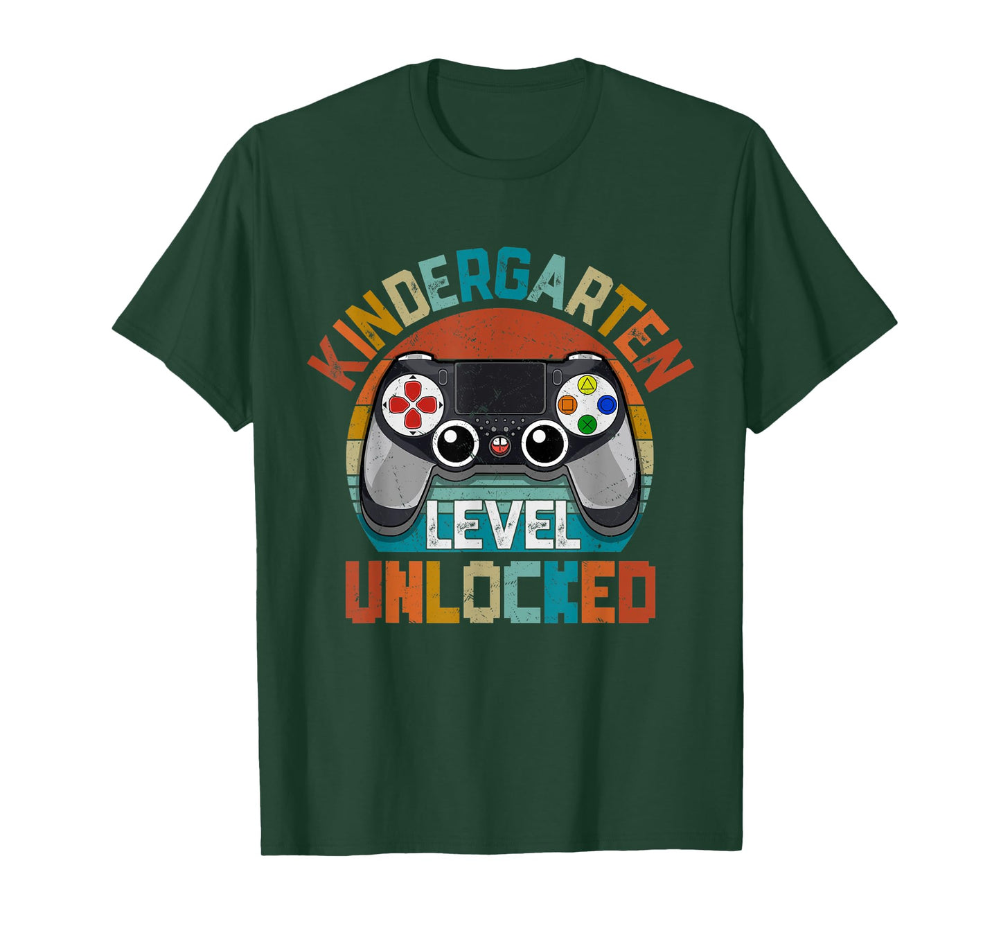 Kindergarten Grade Level Unlocked Video Game Back To School T-Shirt