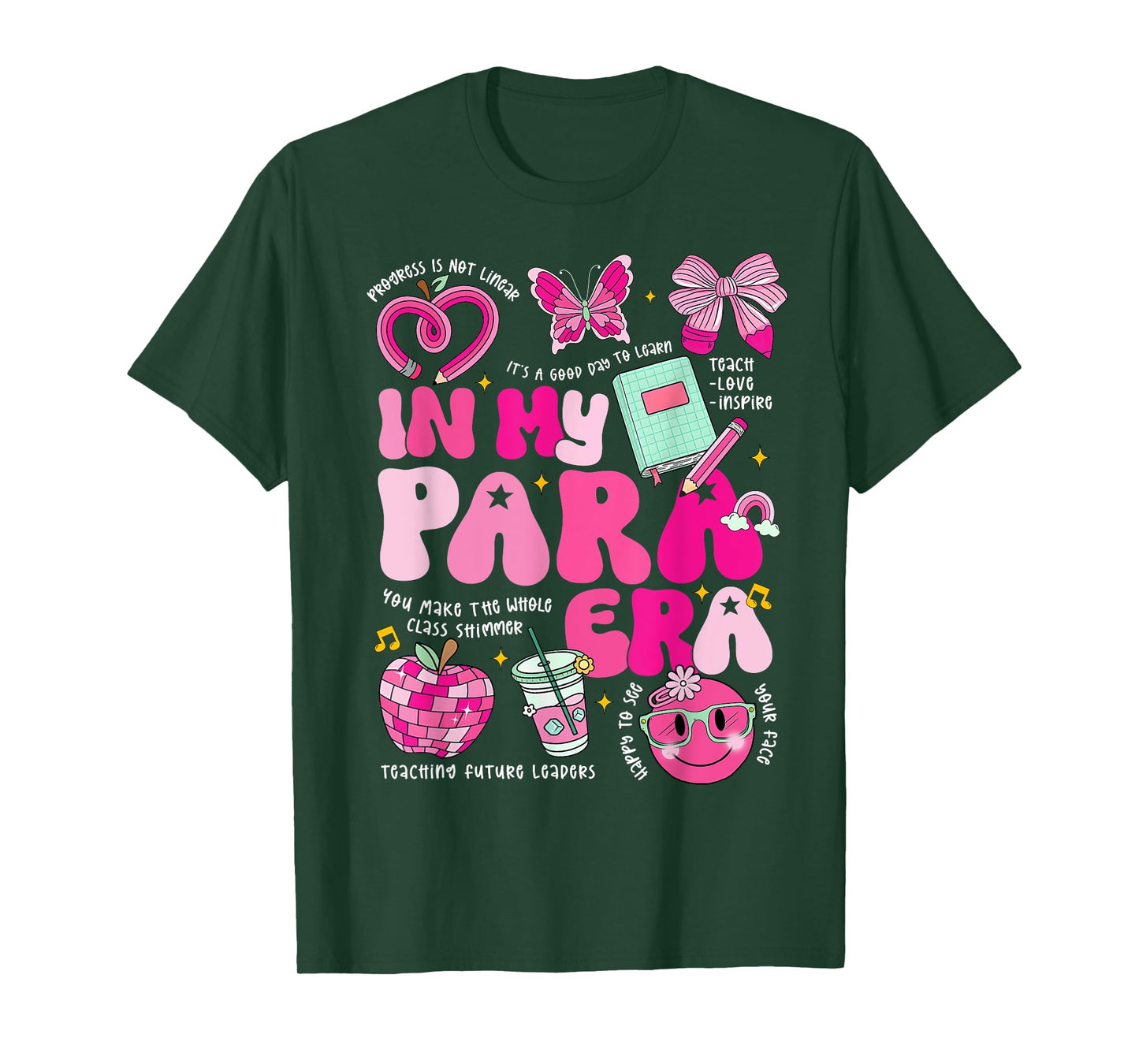 Back To School In My Para Era Paraprofessional Paraeducator T-Shirt