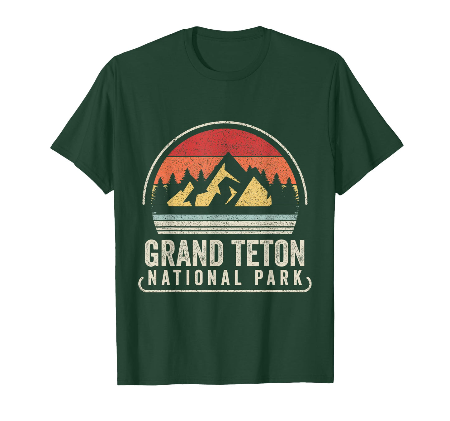 Retro Vintage Grand Teton National Park T-Shirt