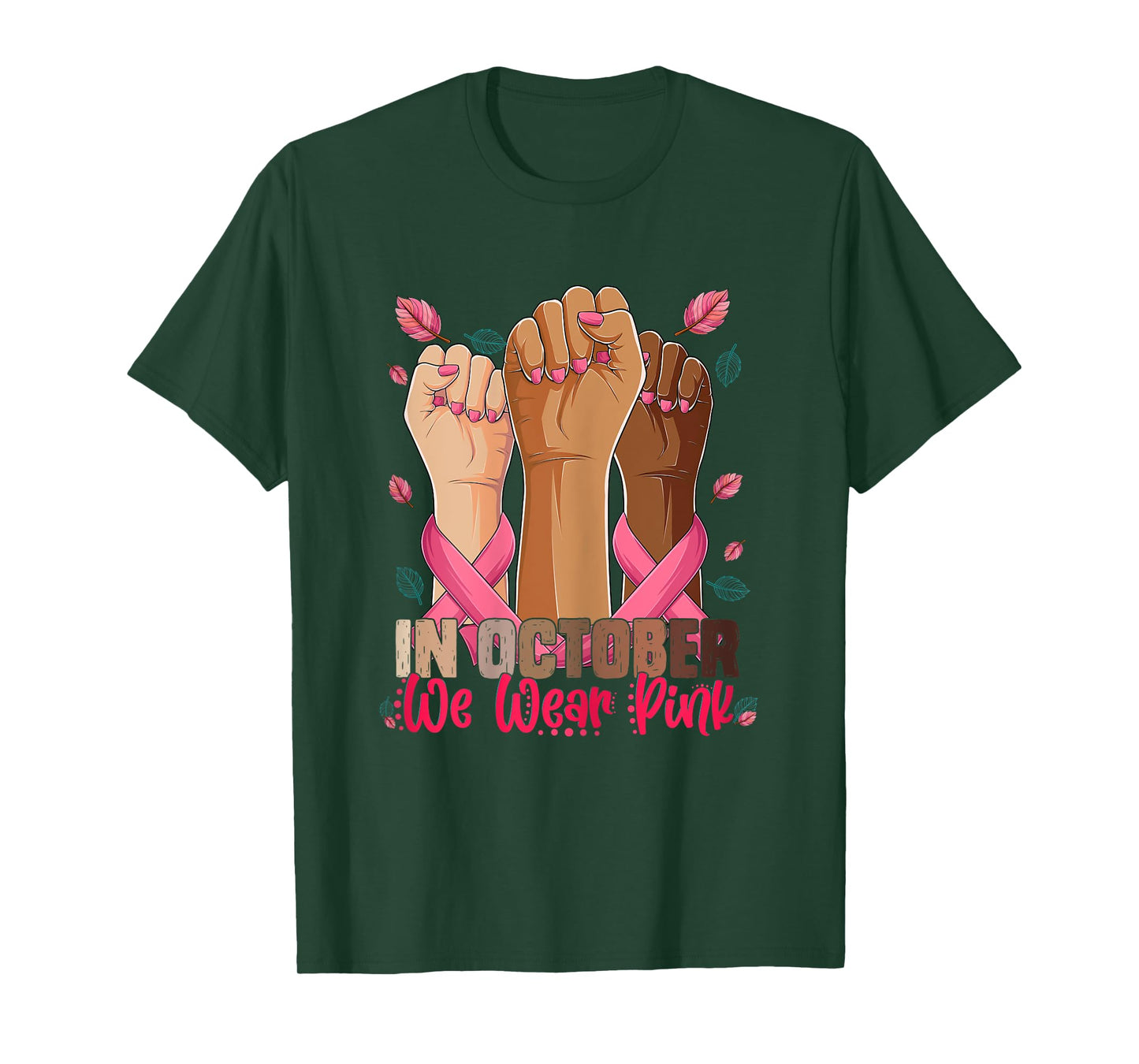breast cancer awareness Shirt In October we wear pink 2023 T-Shirt