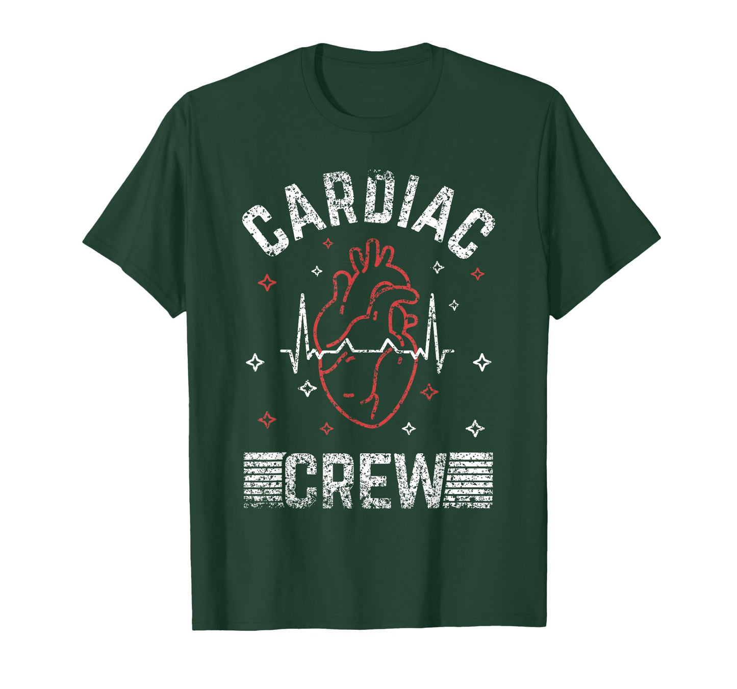 Cardiac Crew Heart Nursing Cardiology Nurses Cardiac Nurse T-Shirt