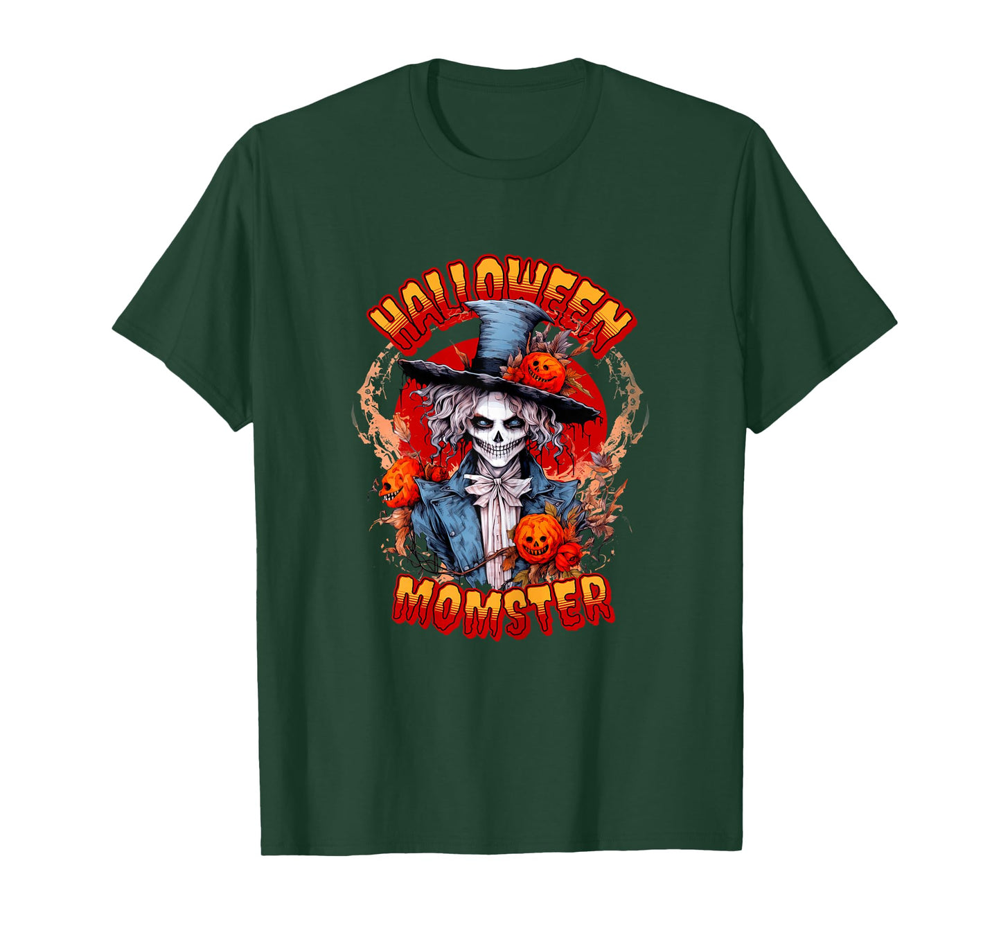 Funny Halloween Trick Or Treat for Moms Momster T-Shirt