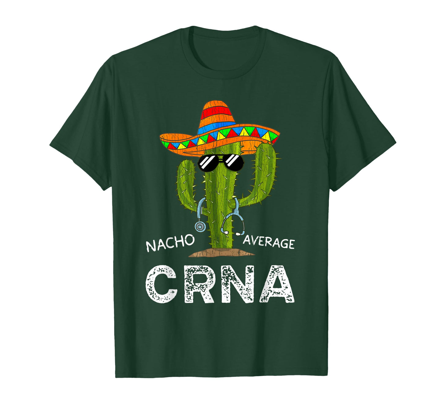 Funny Nacho Average CRNA Nurse for Women T-Shirt