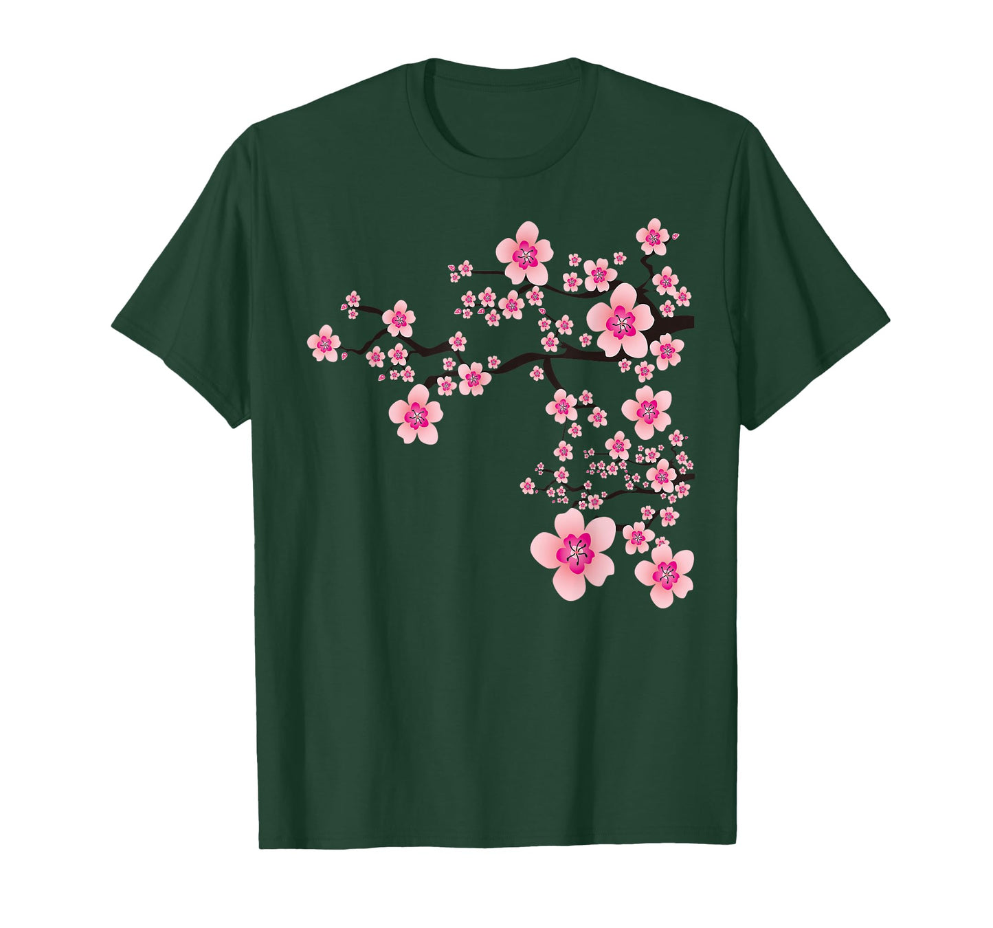 Blooming Sakura Japan Cherry Blossom Flower Delight T-Shirt