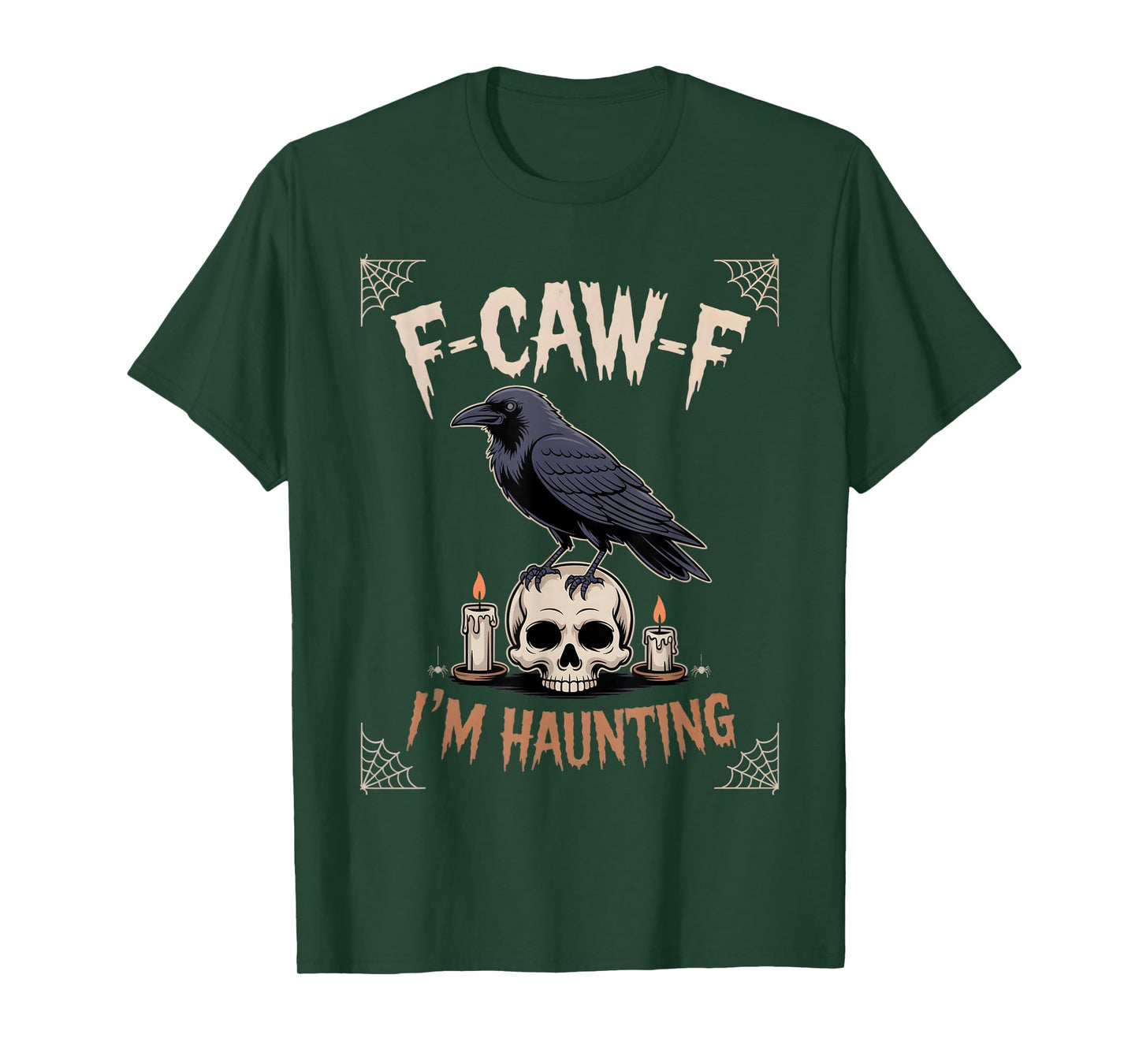 Black Crow, F-Caw-F Funny Black Bird Moon Bird Lover f-caw-f T-Shirt