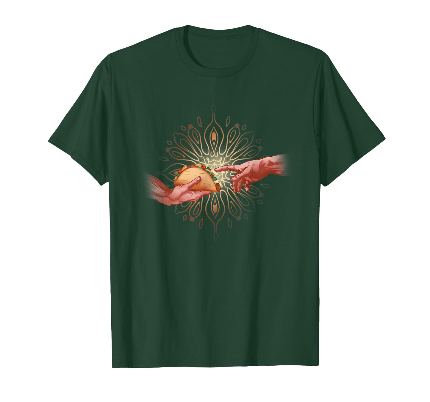 Taco Creation Funny Mexican Chicano Art T-Shirt