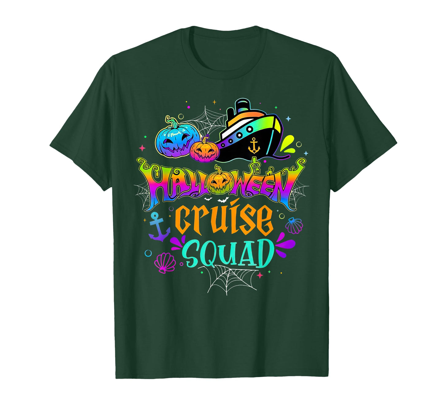 Halloween Cruise Squad 2024 Family Cruise T-Shirt