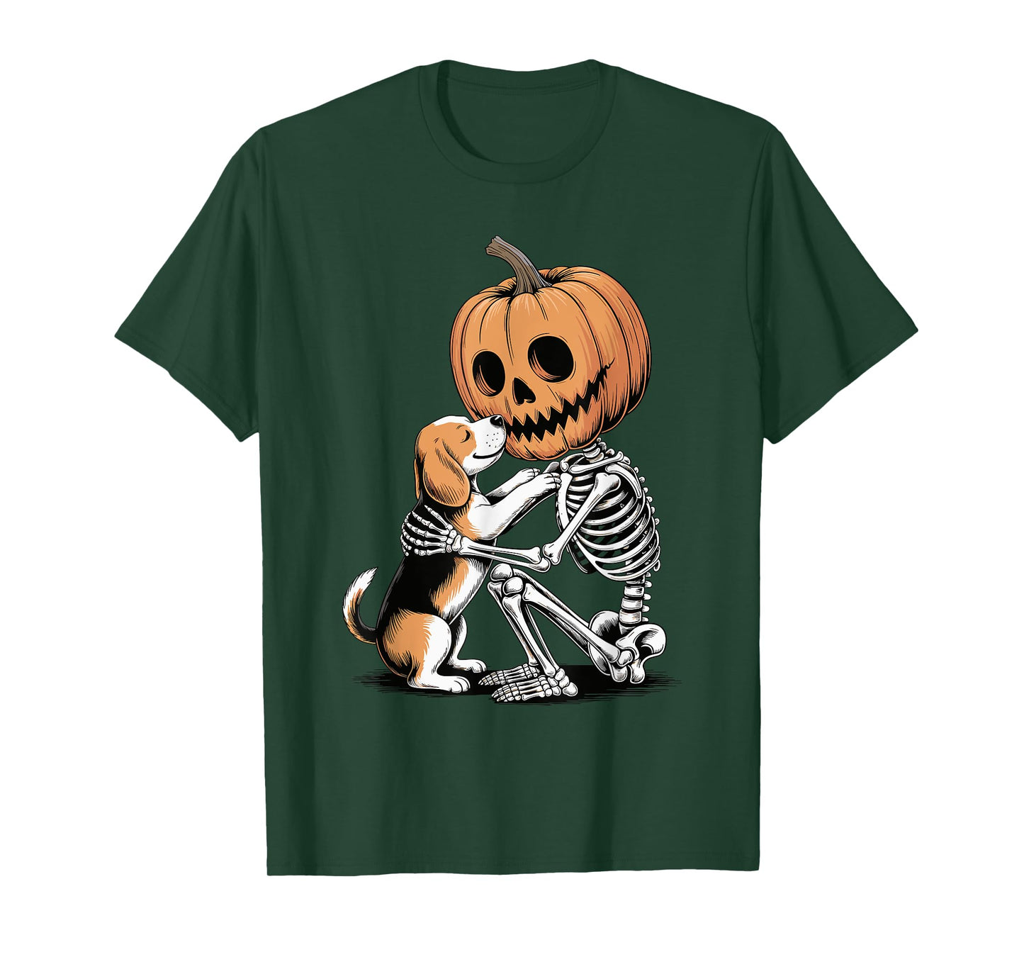 Halloween Skeleton Beagle Beagles T-Shirt