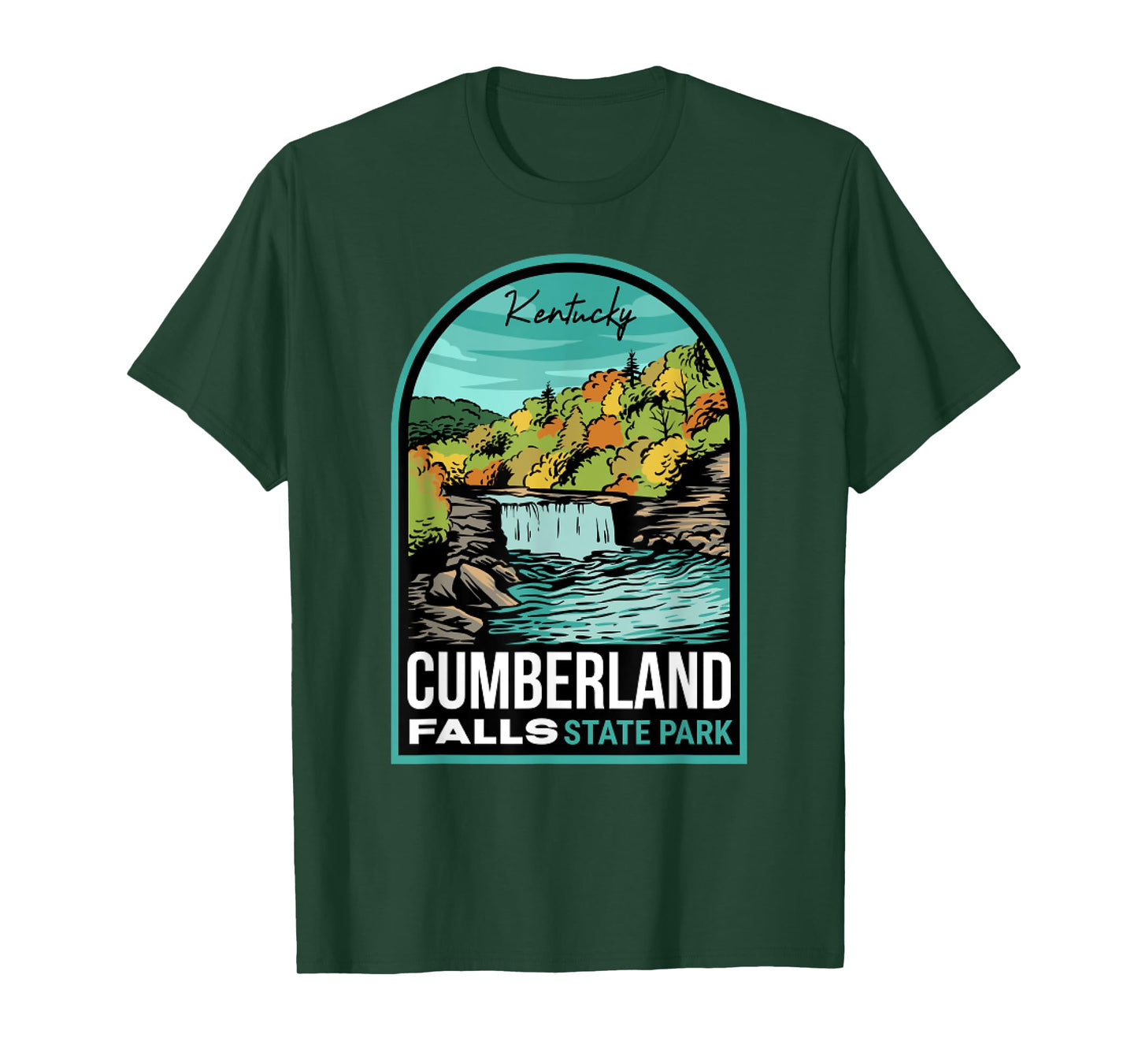 Funny Cumberland Falls State Park Kentucky Love Hiking T-Shirt