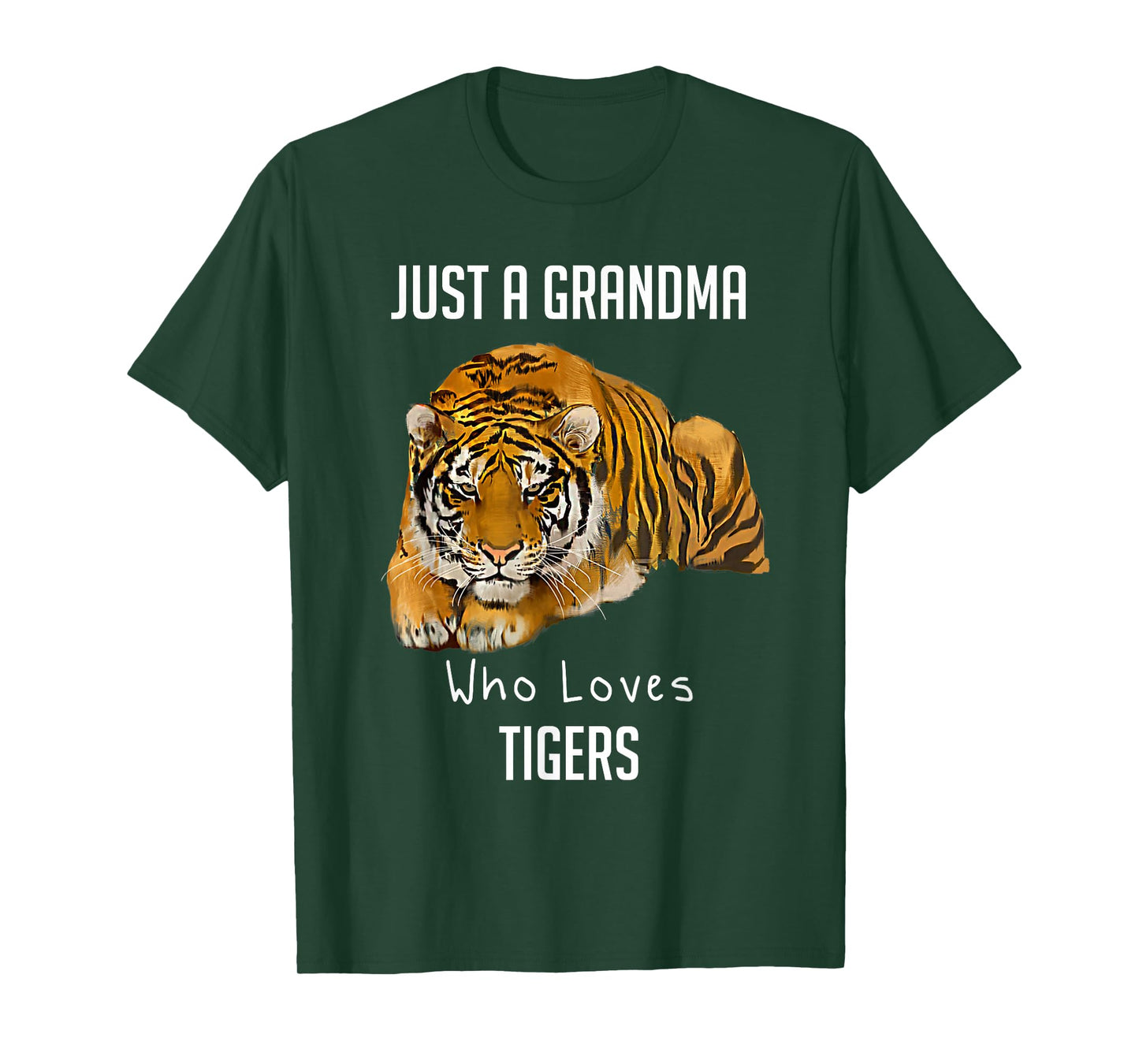 Just A Grandma Who Loves Tigers T-Shirt