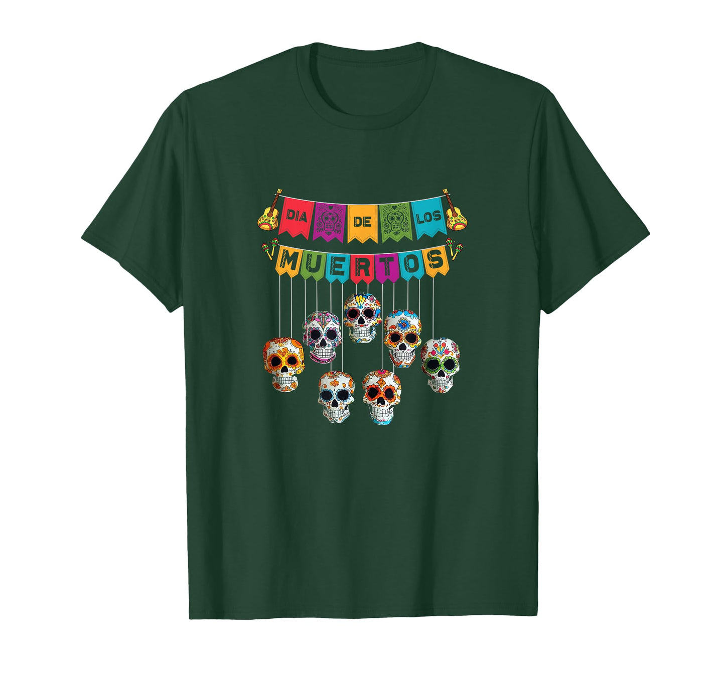 Dia De Los Muertos Mexican Day Of Death T-Shirt