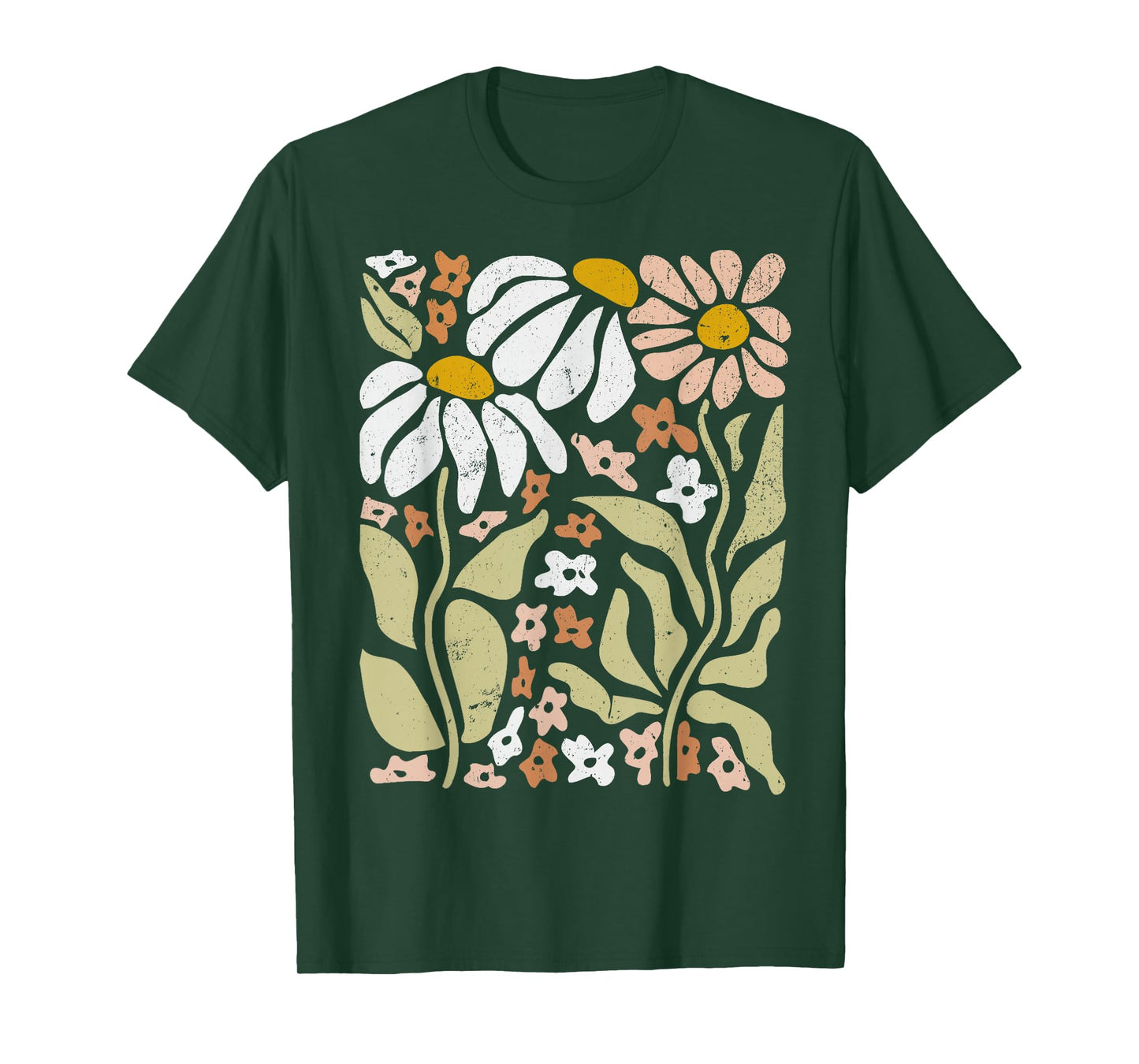 Boho Wildflowers Floral Nature Flower T-Shirt