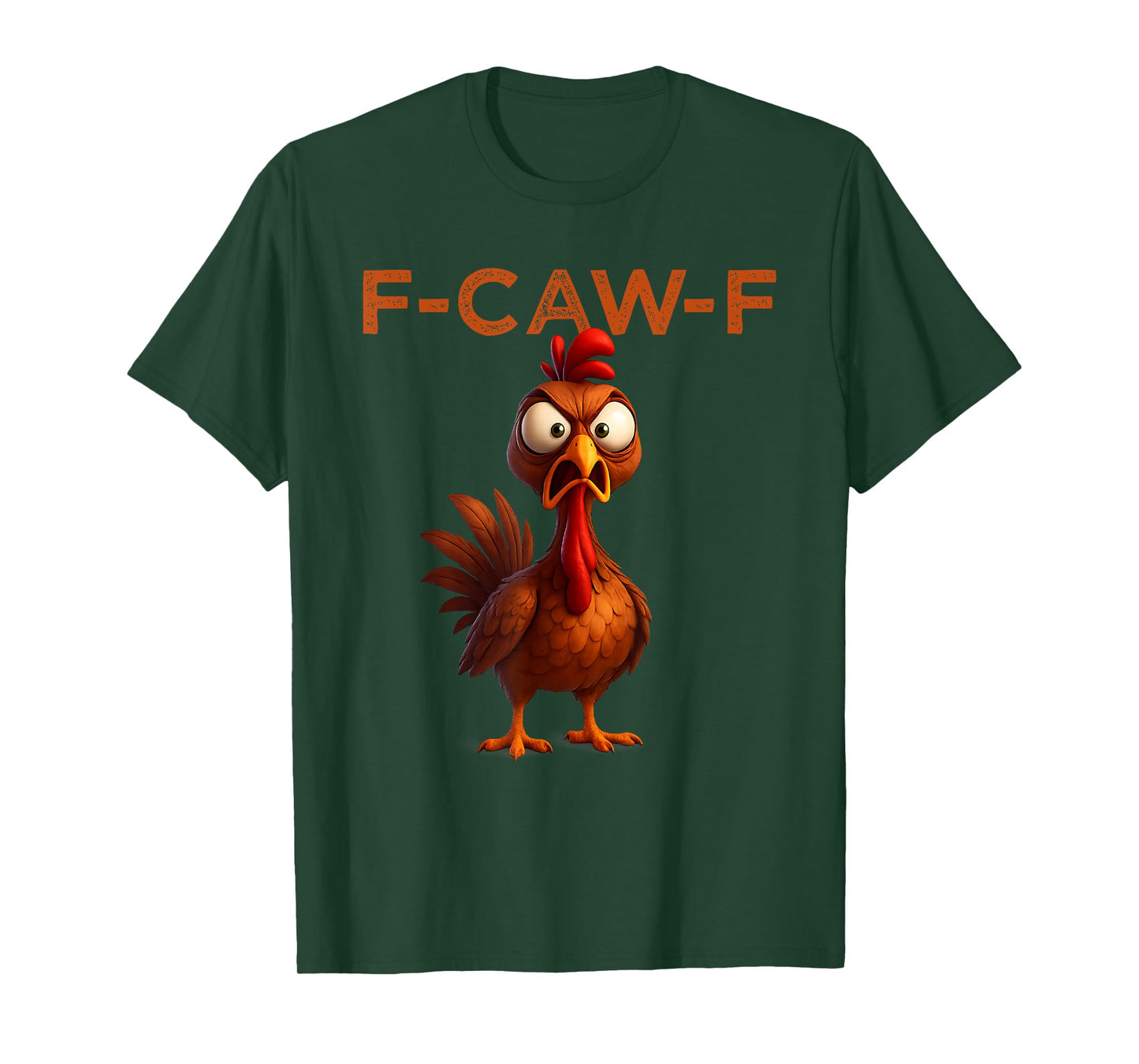 F-Caw-F Funny Turkey FCAWF Humour Turkey Thanksgiving Meme T-Shirt